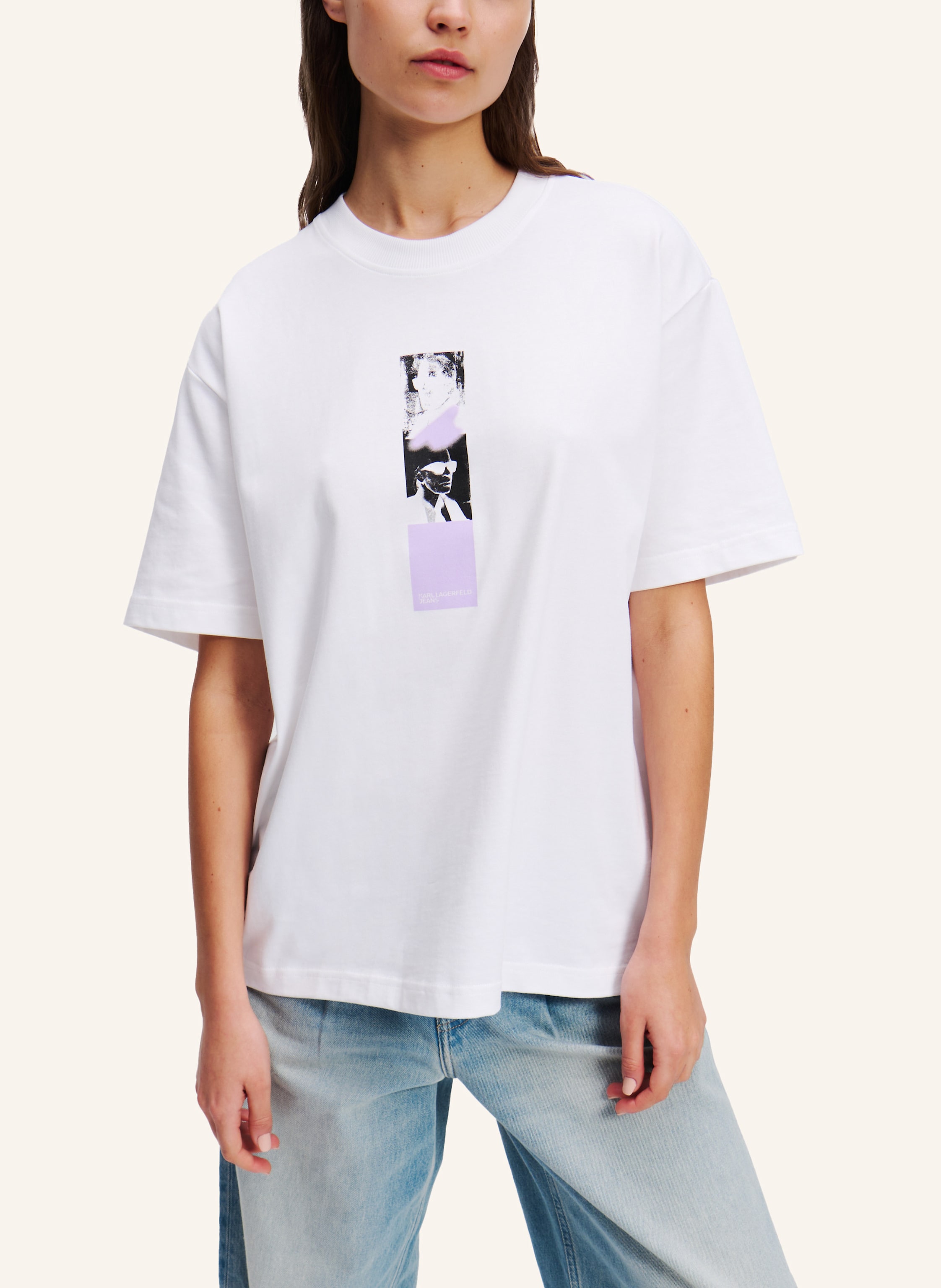 Thumbnail - Karl Lagerfeld Jeans T-Shirt weiss