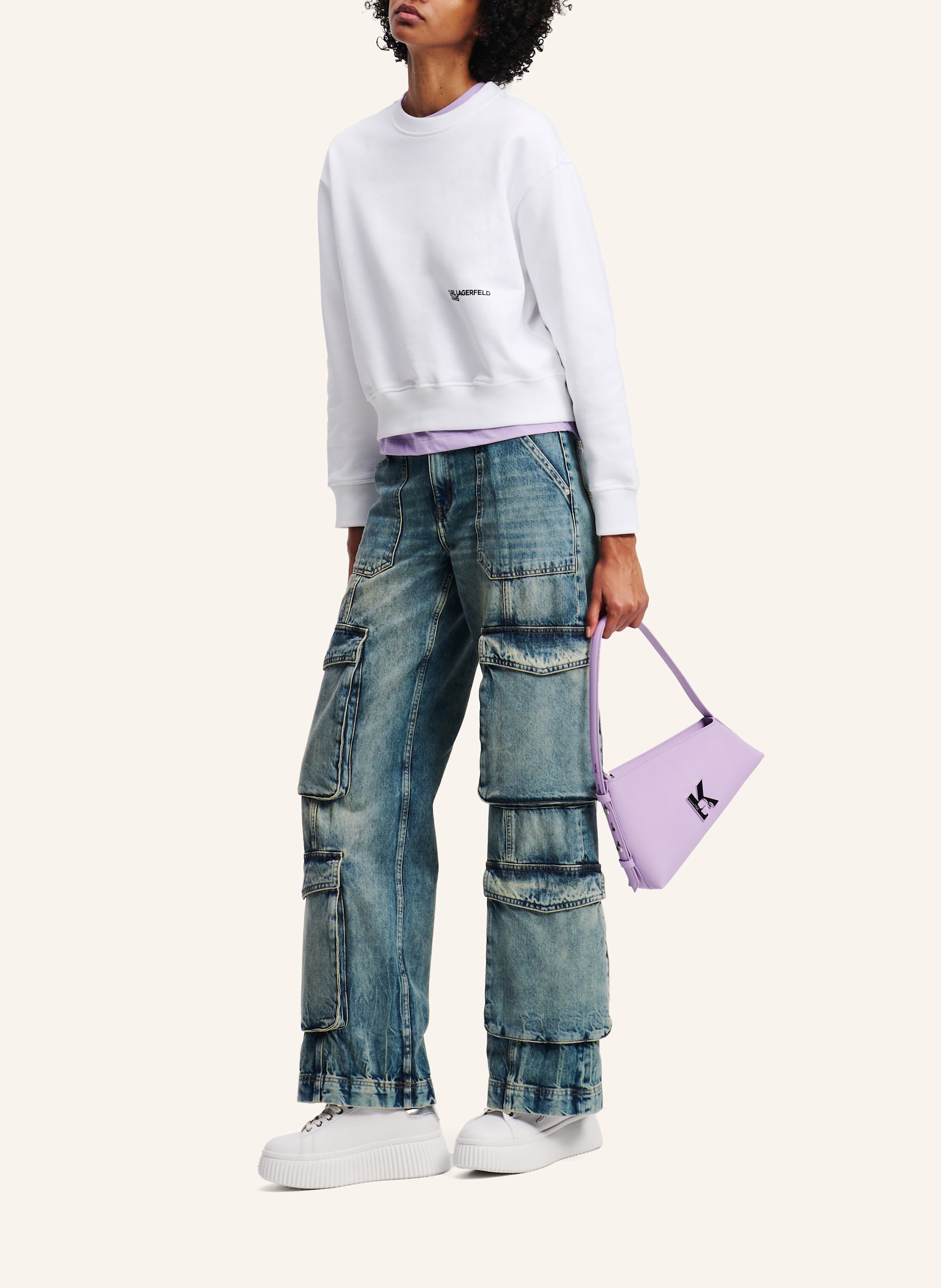 Thumbnail - Karl Lagerfeld Jeans Sweatshirt weiss