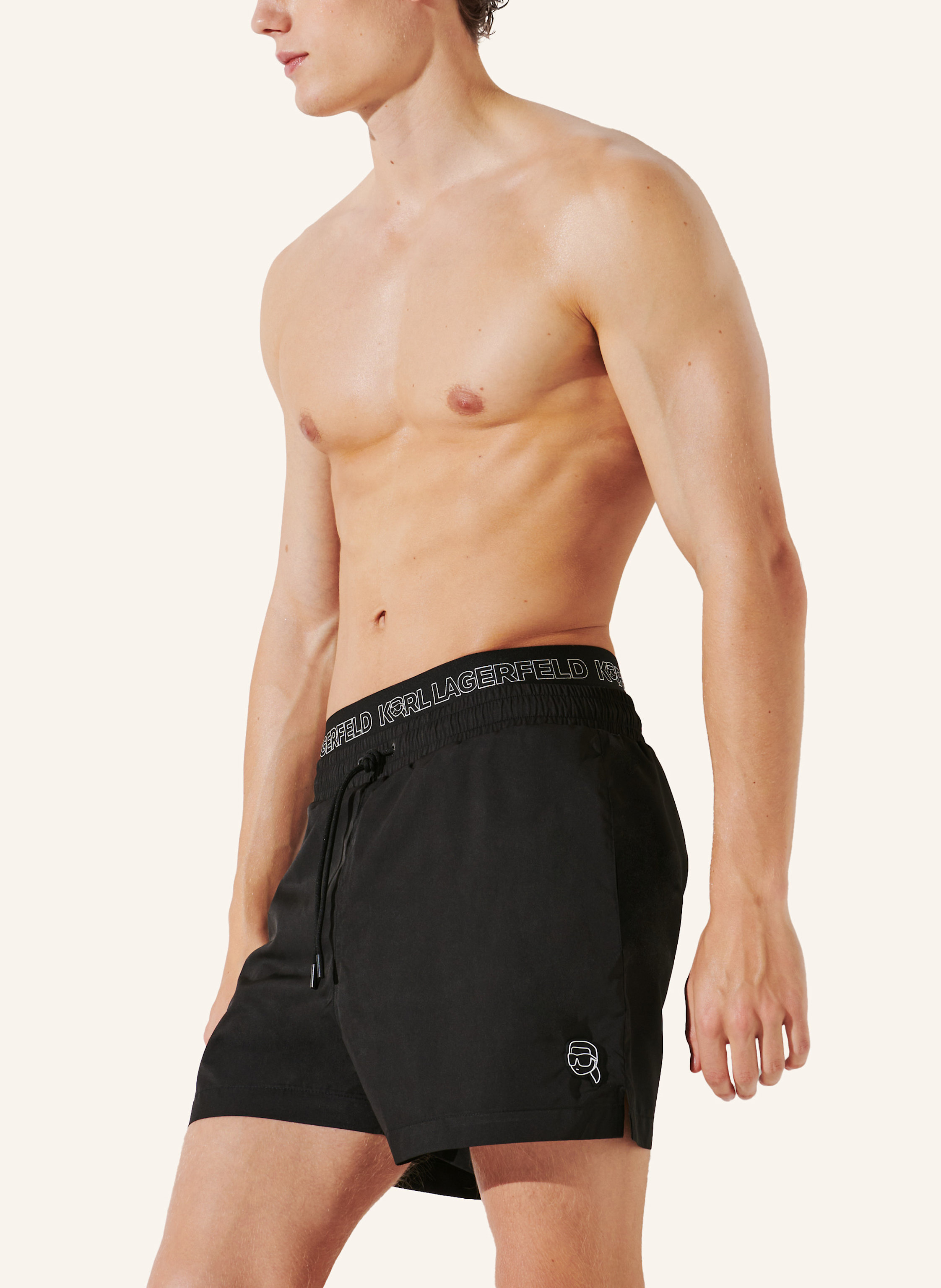 Thumbnail - Karl Lagerfeld Bikini-Hose schwarz