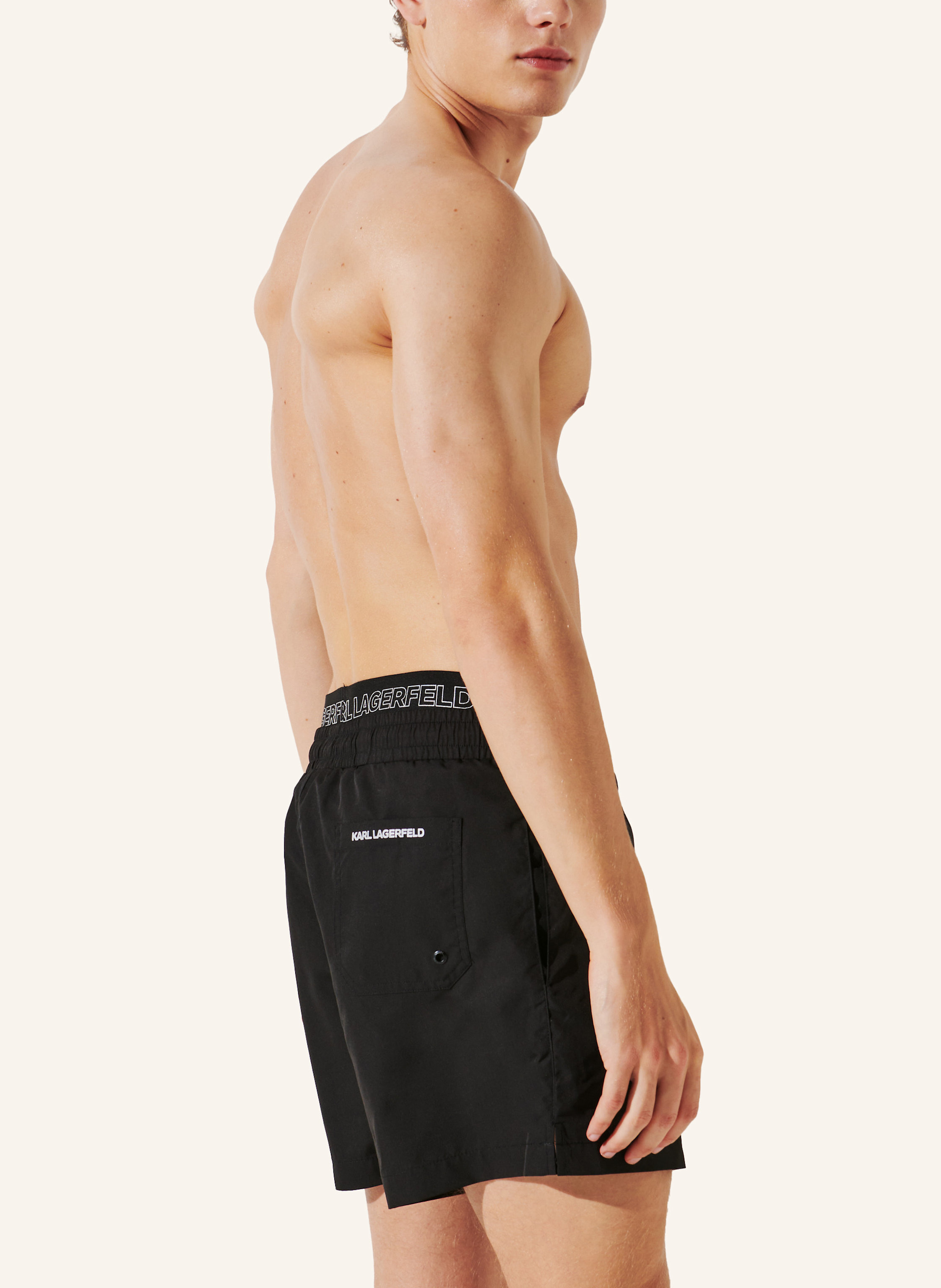 Thumbnail - Karl Lagerfeld Bikini-Hose schwarz