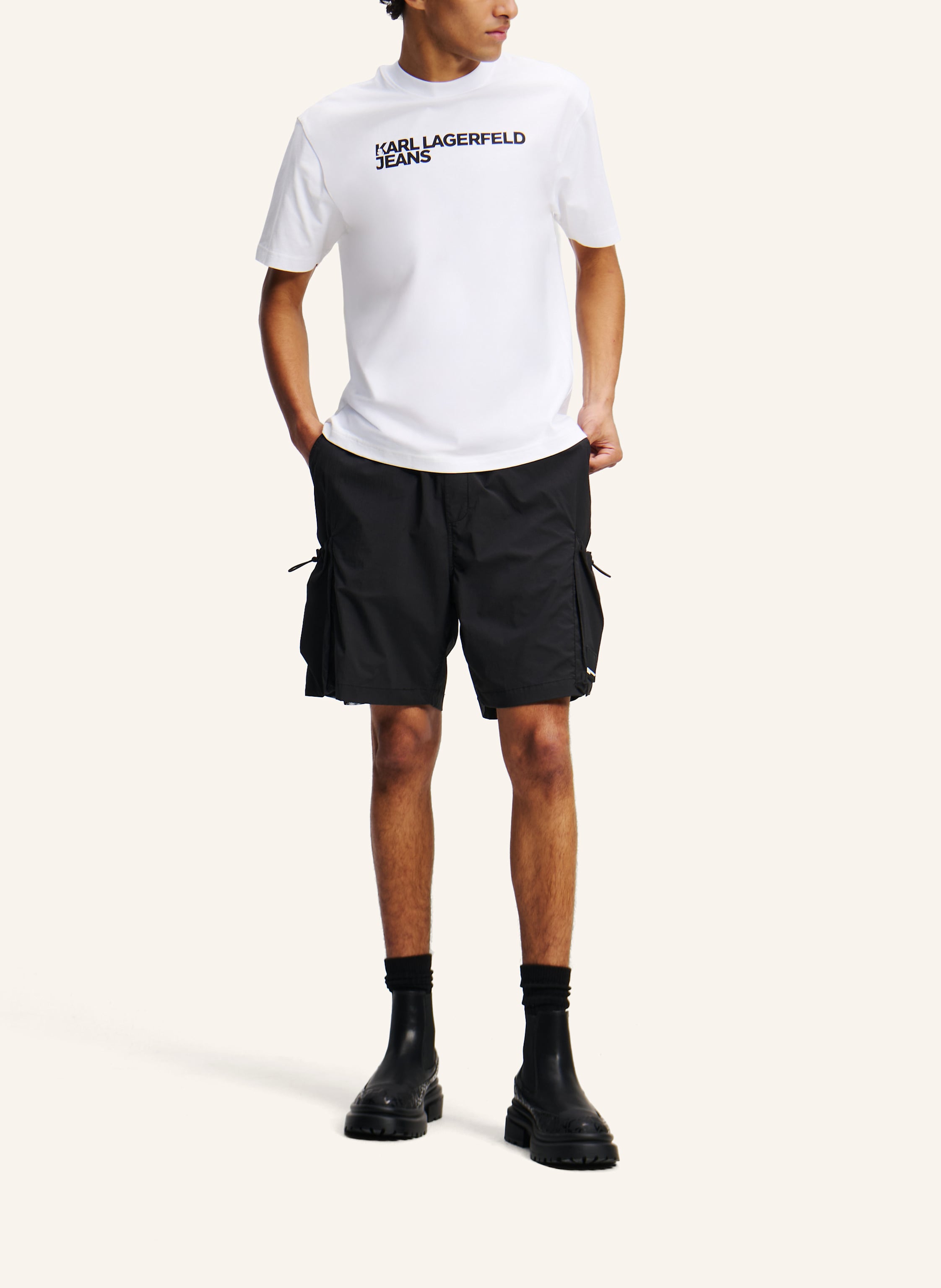 Thumbnail - Karl Lagerfeld Jeans T-Shirt weiss