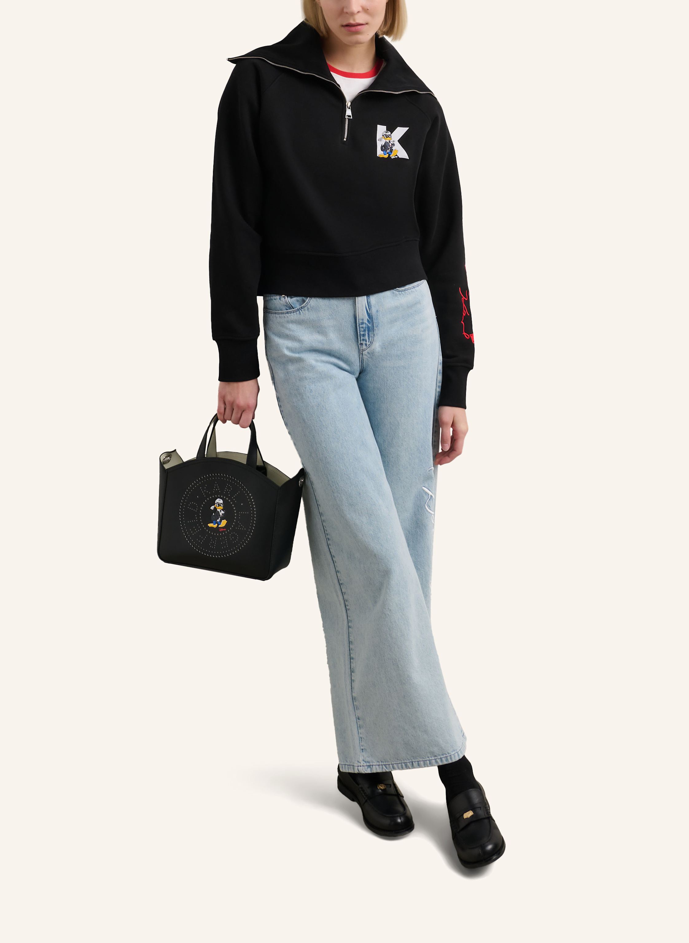 Thumbnail - Karl Lagerfeld Disney X Kl Sweatshirt schwarz