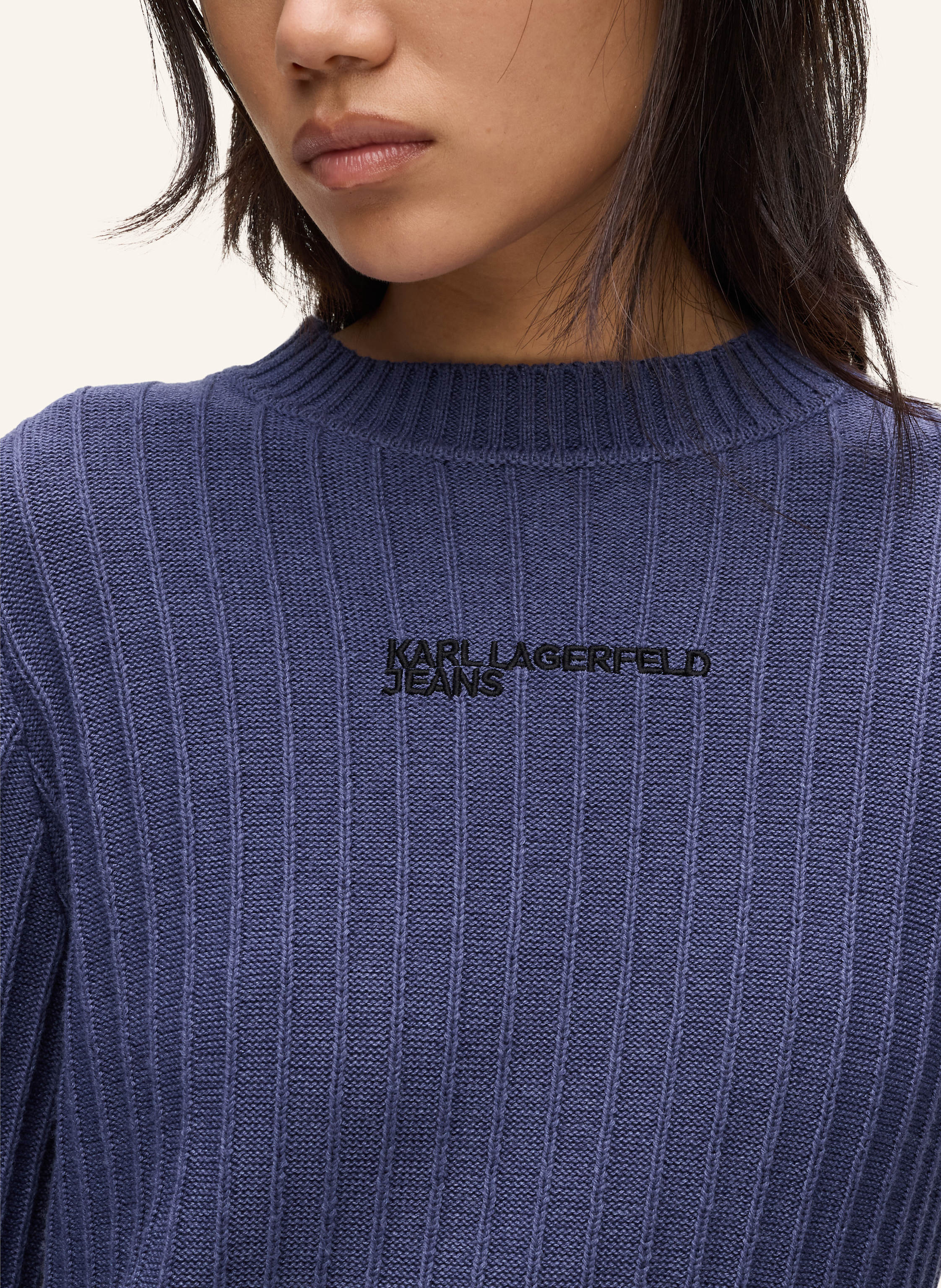 Thumbnail - Karl Lagerfeld Jeans Kleid blau