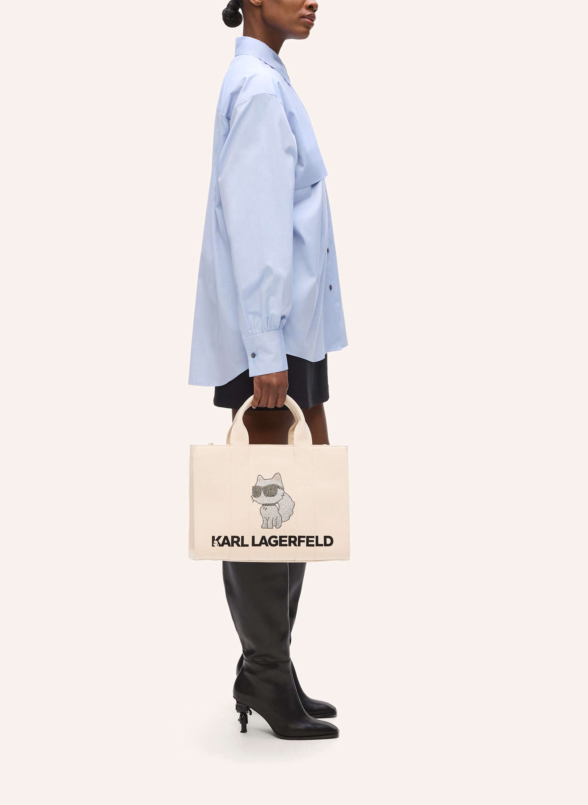 Thumbnail - Karl Lagerfeld Shopper weiss