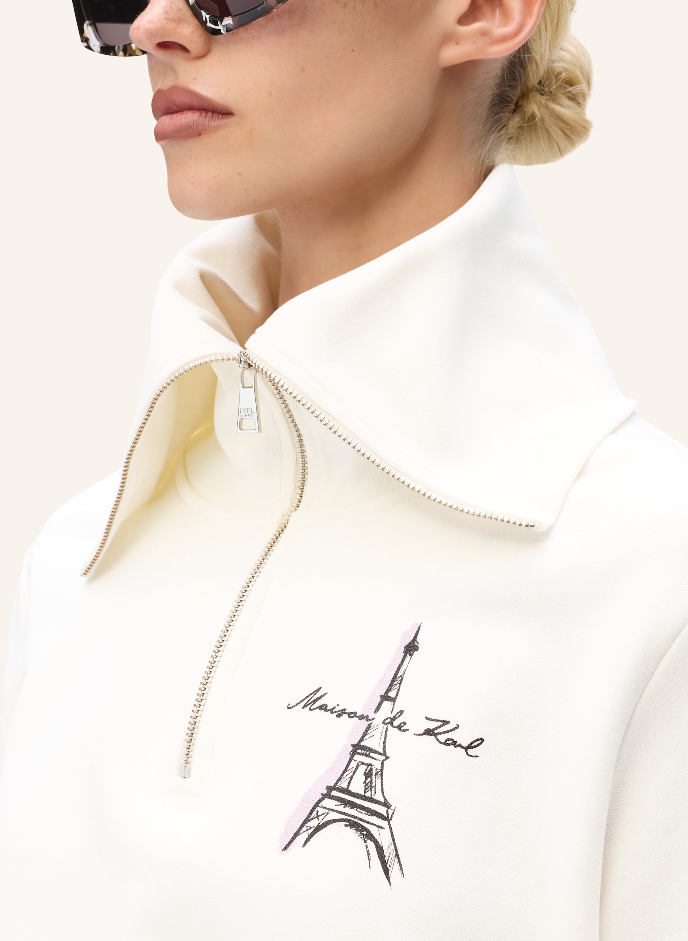 Thumbnail - Karl Lagerfeld Sweatshirt beige