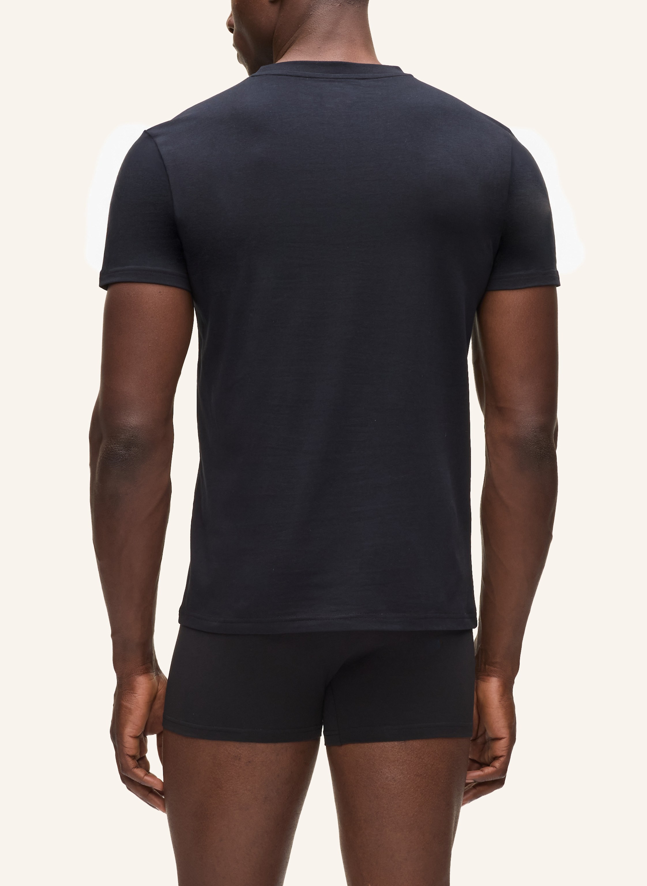 Thumbnail - Karl Lagerfeld 2er-Pack Unterhemden schwarz