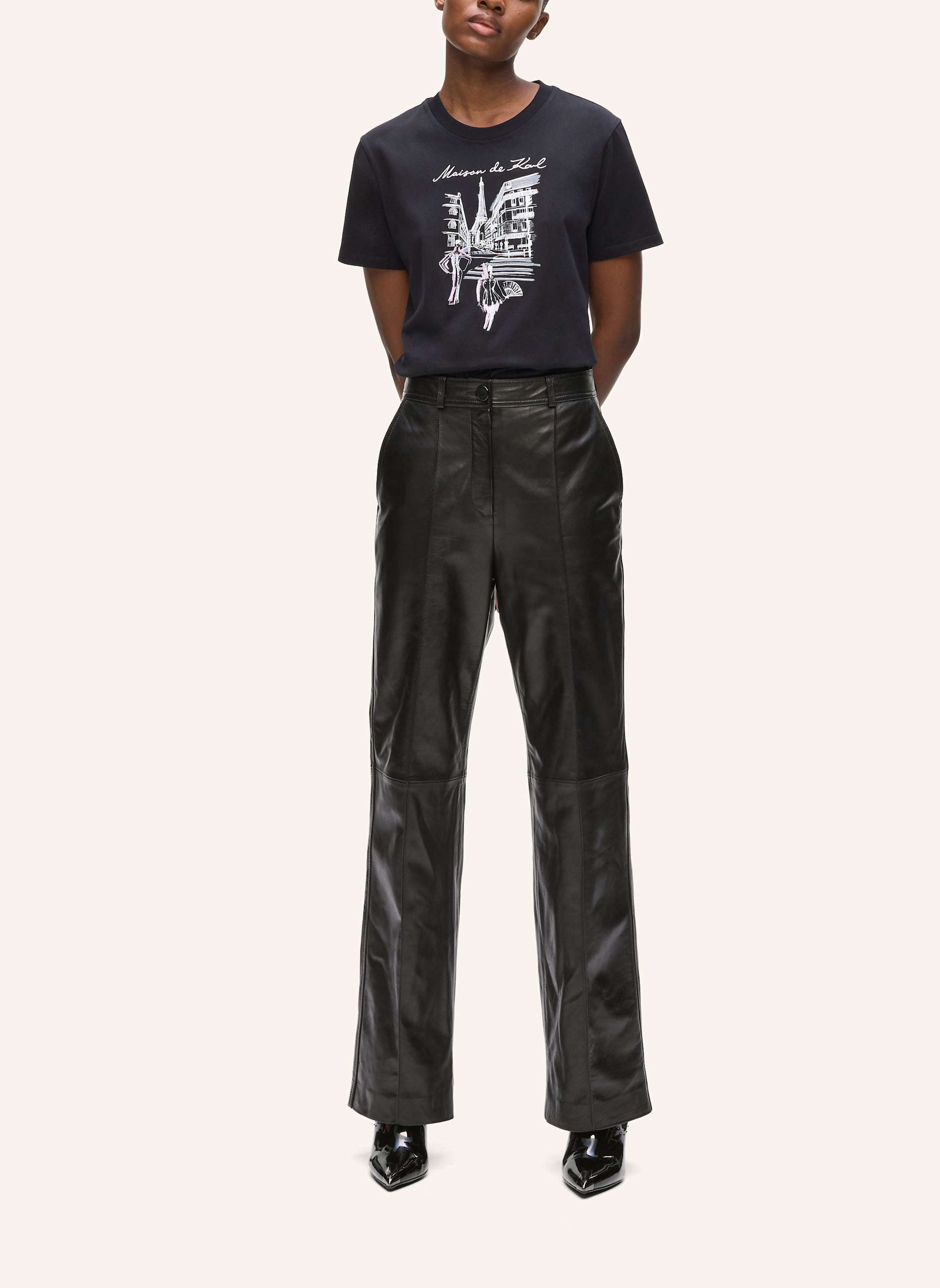 Thumbnail - Karl Lagerfeld Hose schwarz