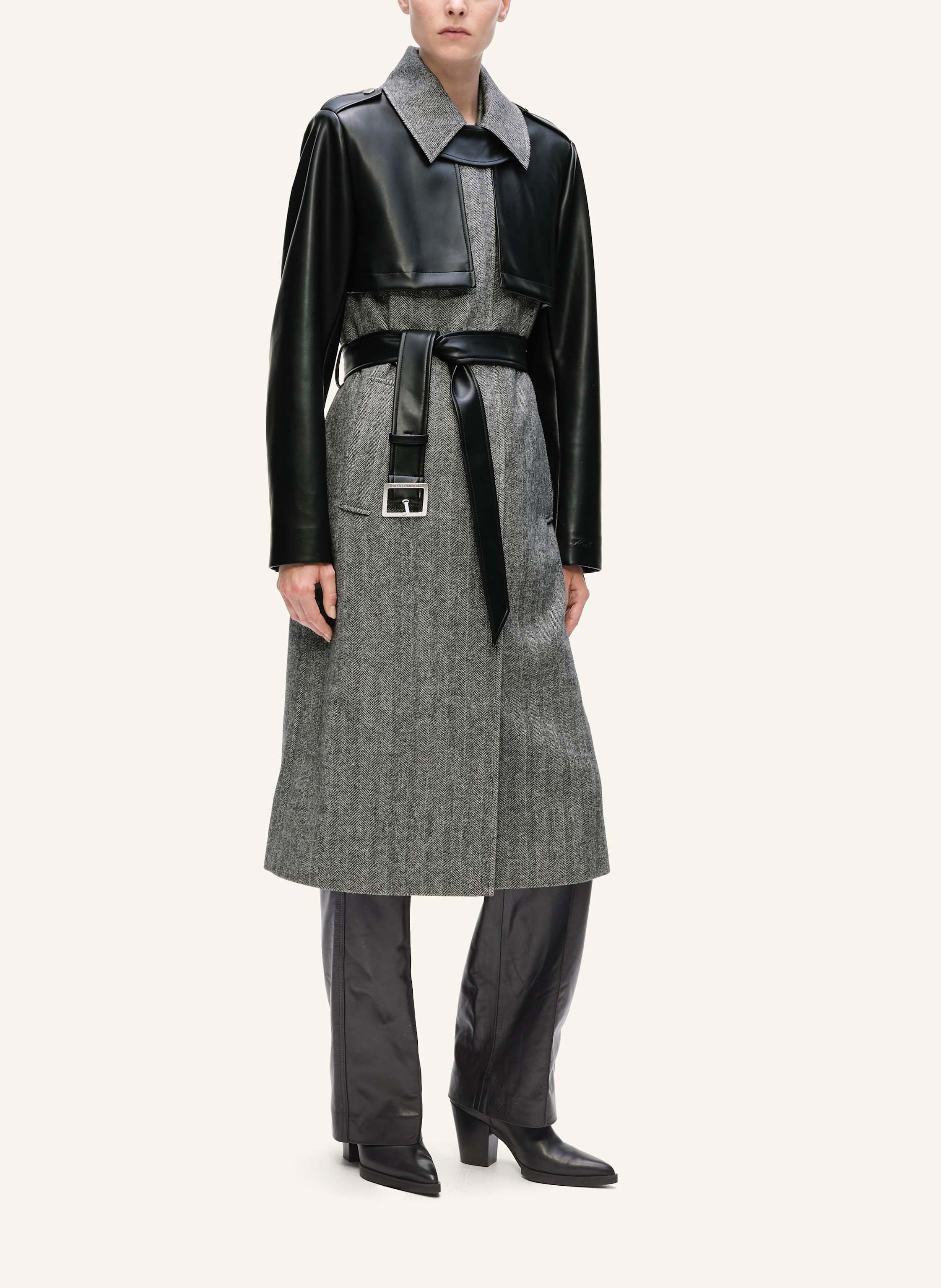 Thumbnail - Karl Lagerfeld Mantel grau