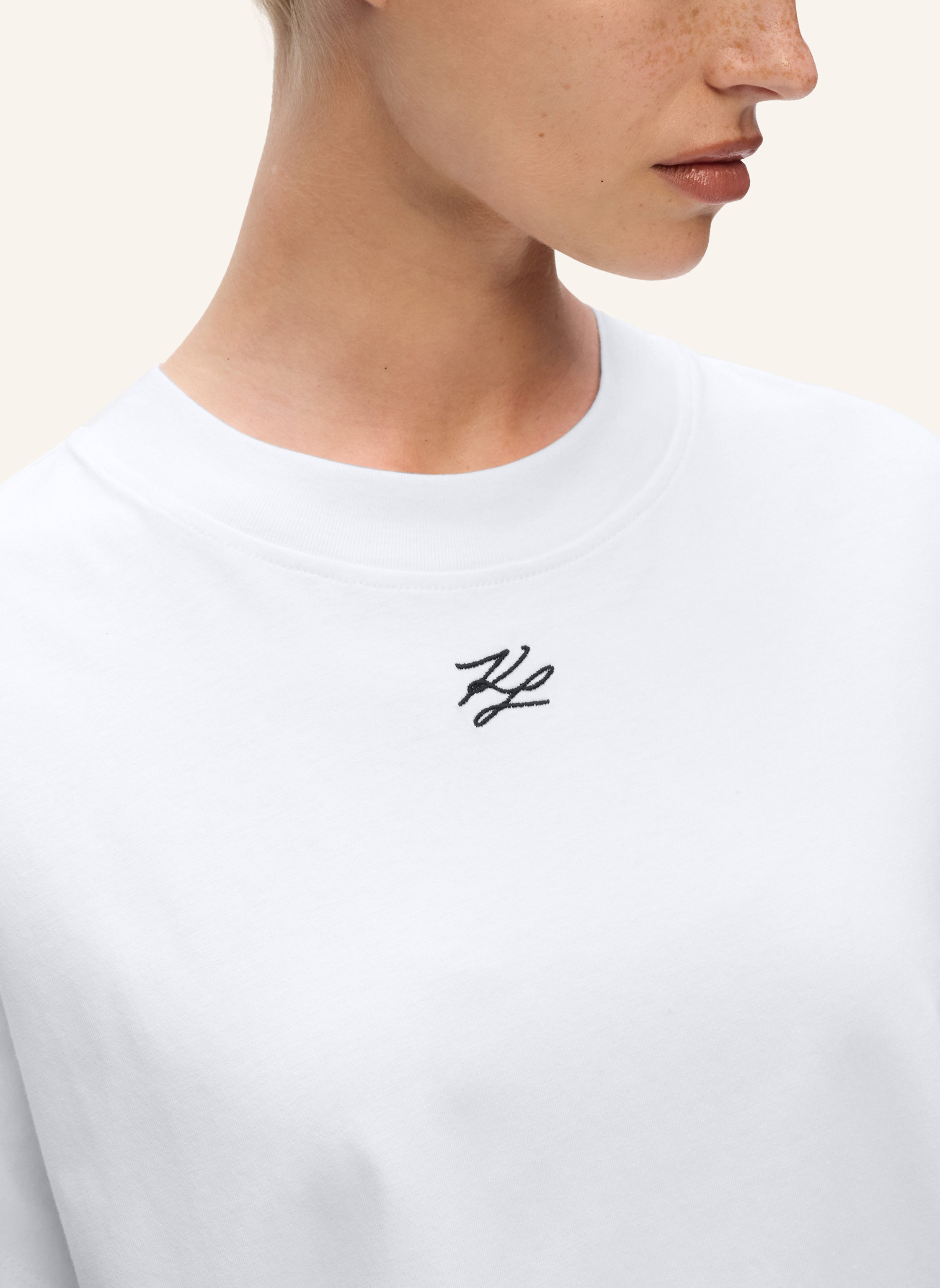 Thumbnail - Karl Lagerfeld T-Shirt weiss