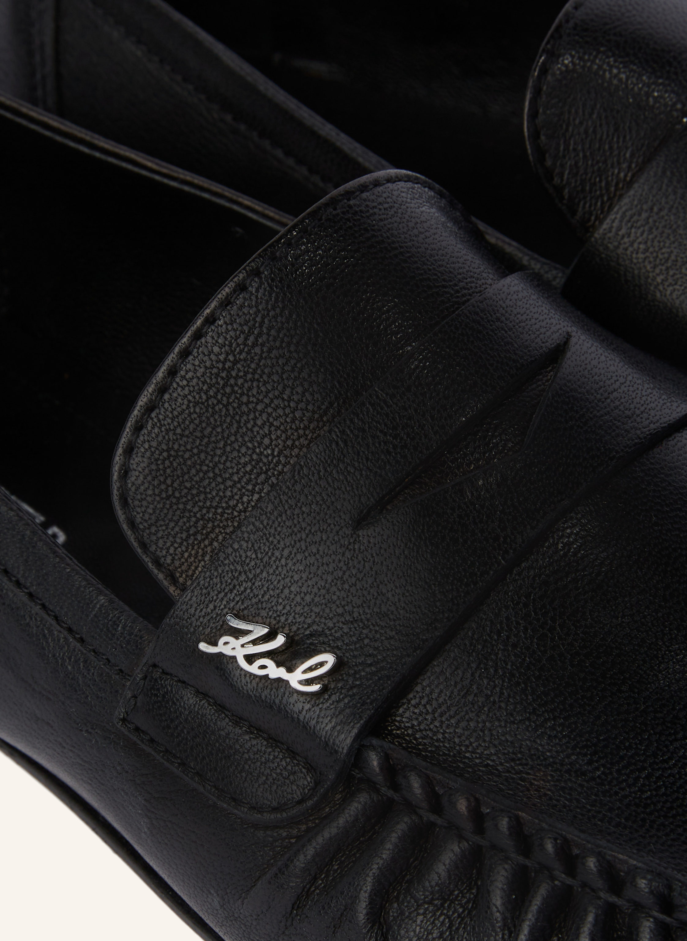 Thumbnail - Karl Lagerfeld Flache Schuhe schwarz