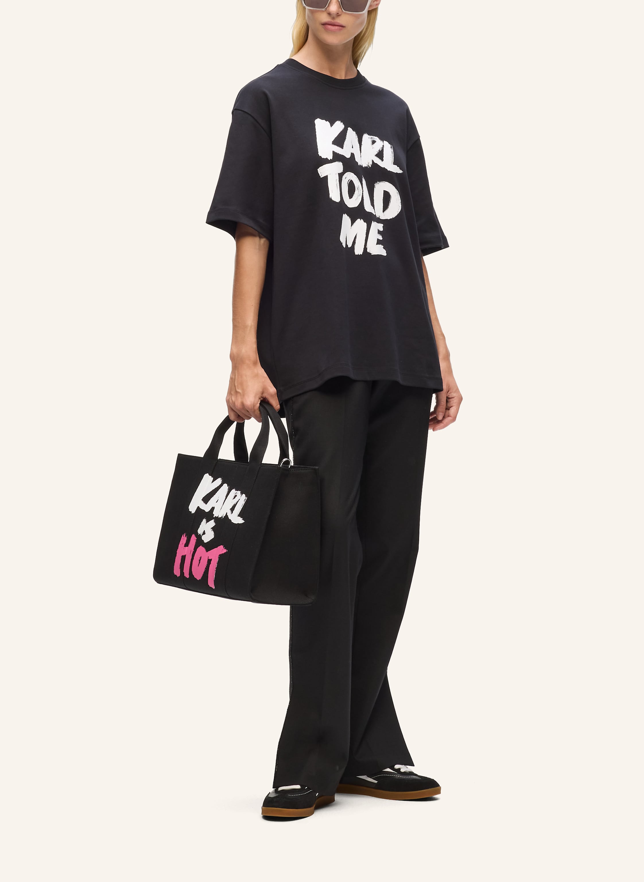 Thumbnail - Karl Lagerfeld T-Shirt schwarz