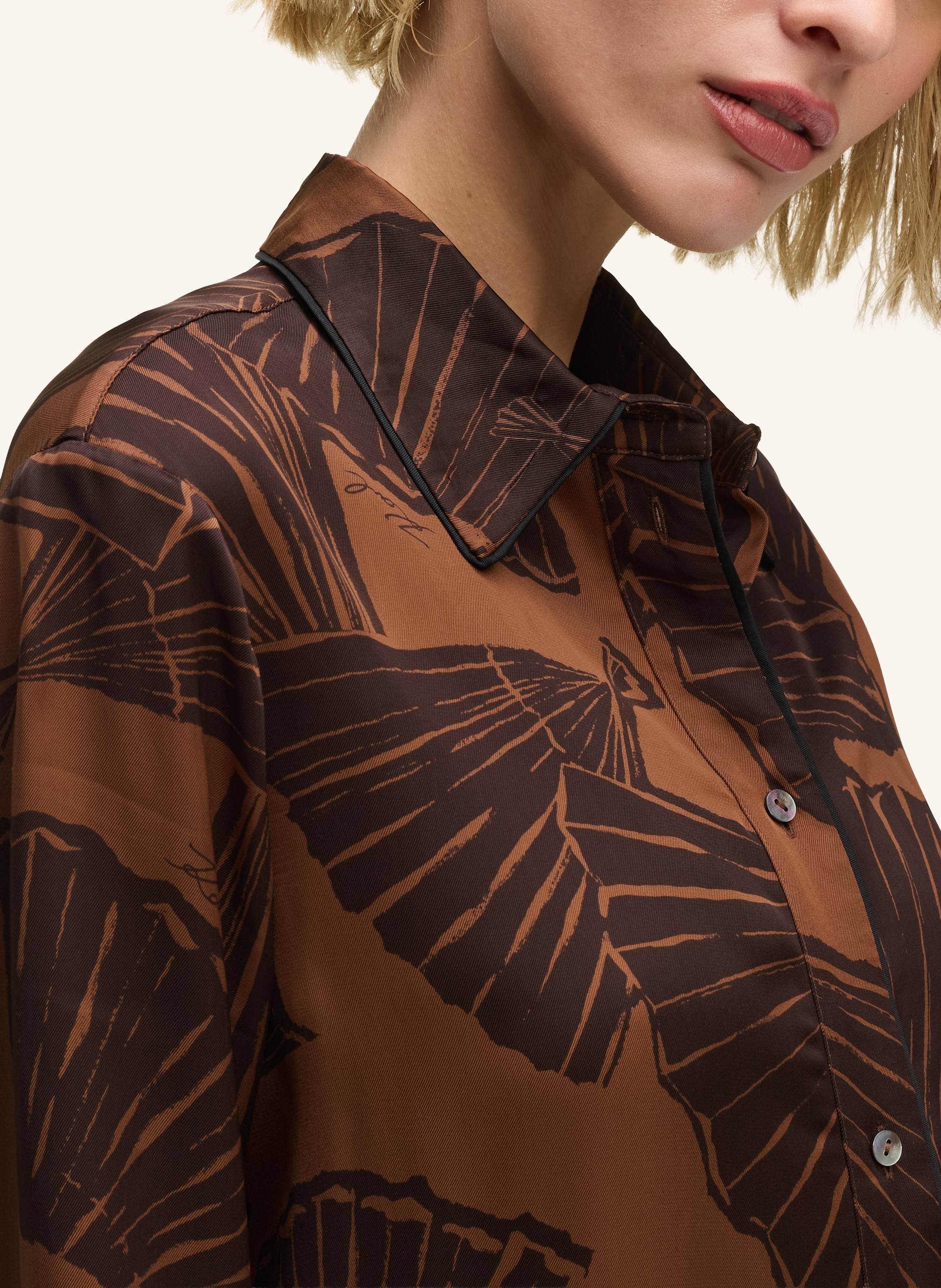 Thumbnail - Karl Lagerfeld Bluse braun