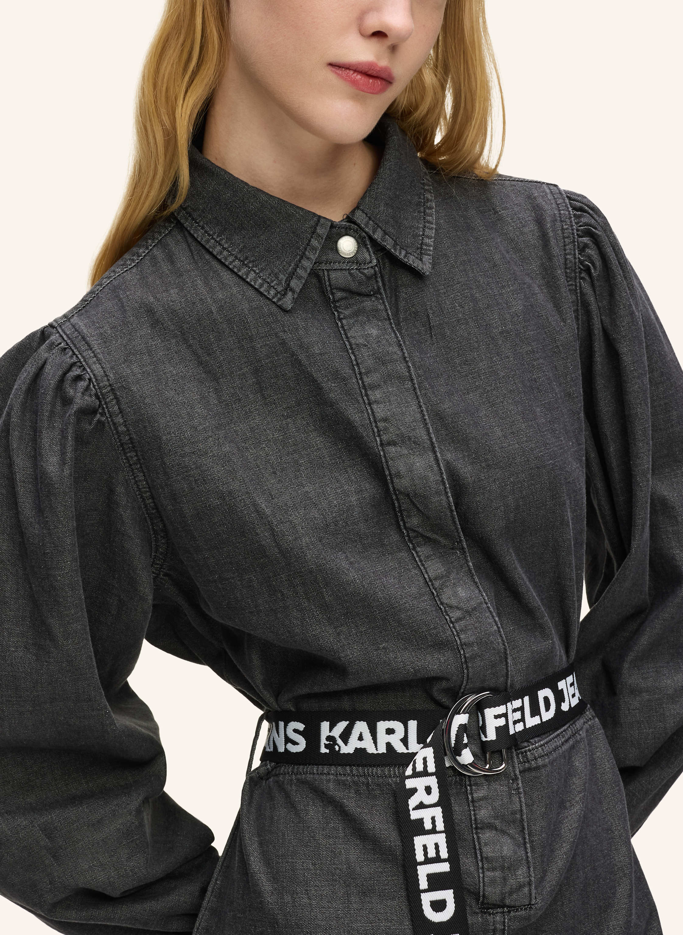 Thumbnail - Karl Lagerfeld Jeans Kleid schwarz