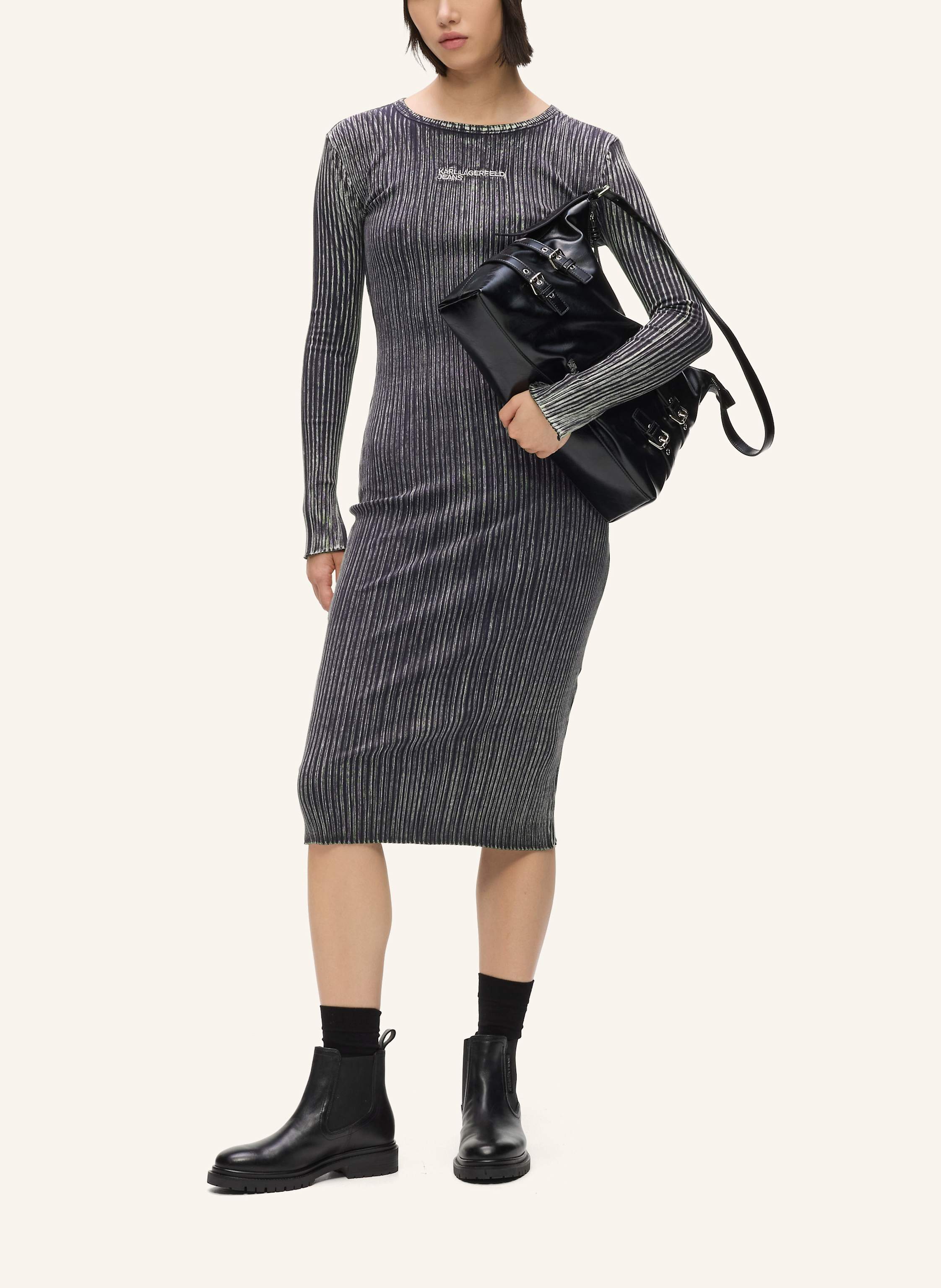 Thumbnail - Karl Lagerfeld Jeans Kleid schwarz