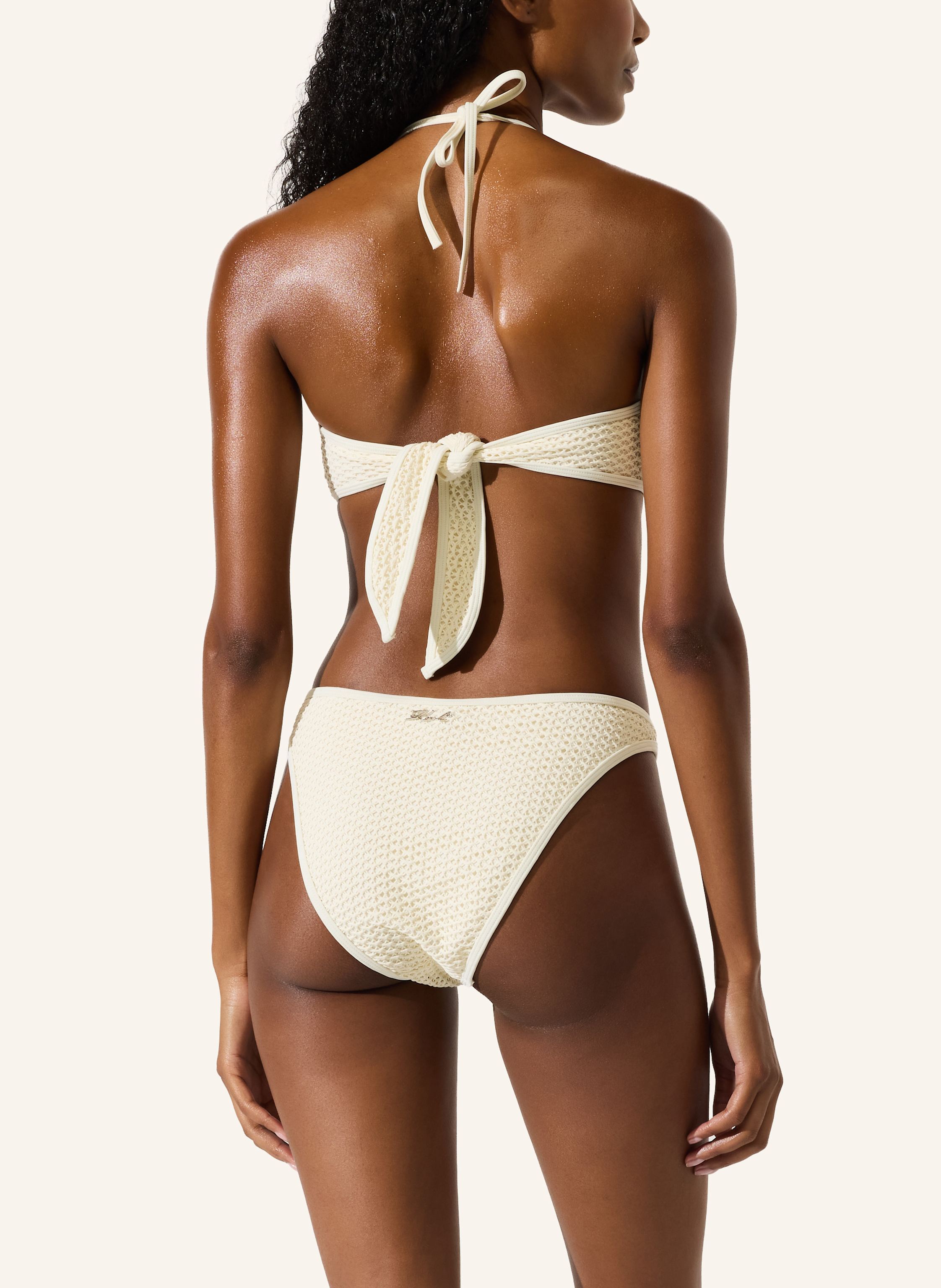 Thumbnail - Karl Lagerfeld Bikini-Hose beige