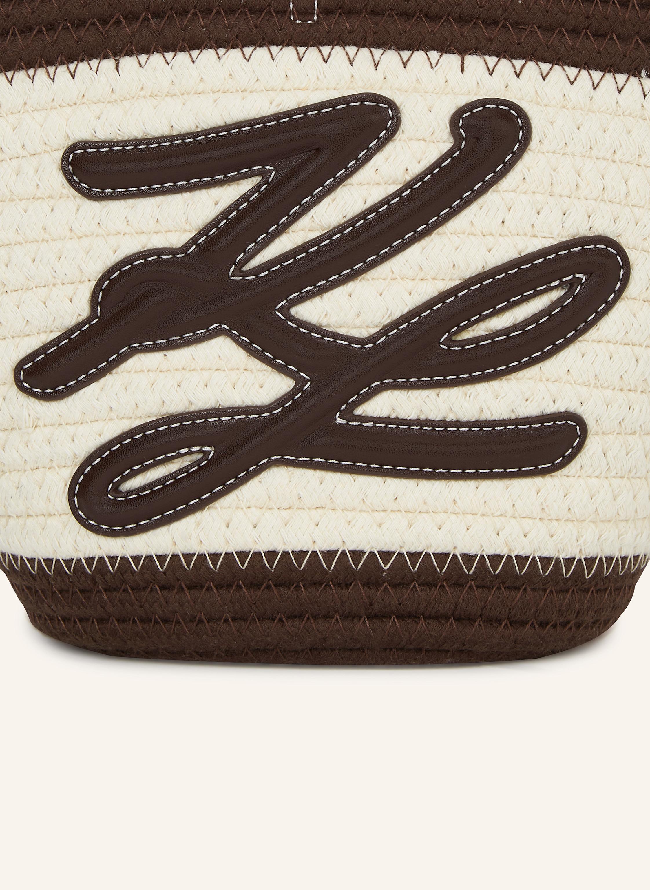 Thumbnail - Karl Lagerfeld Strandtasche braun