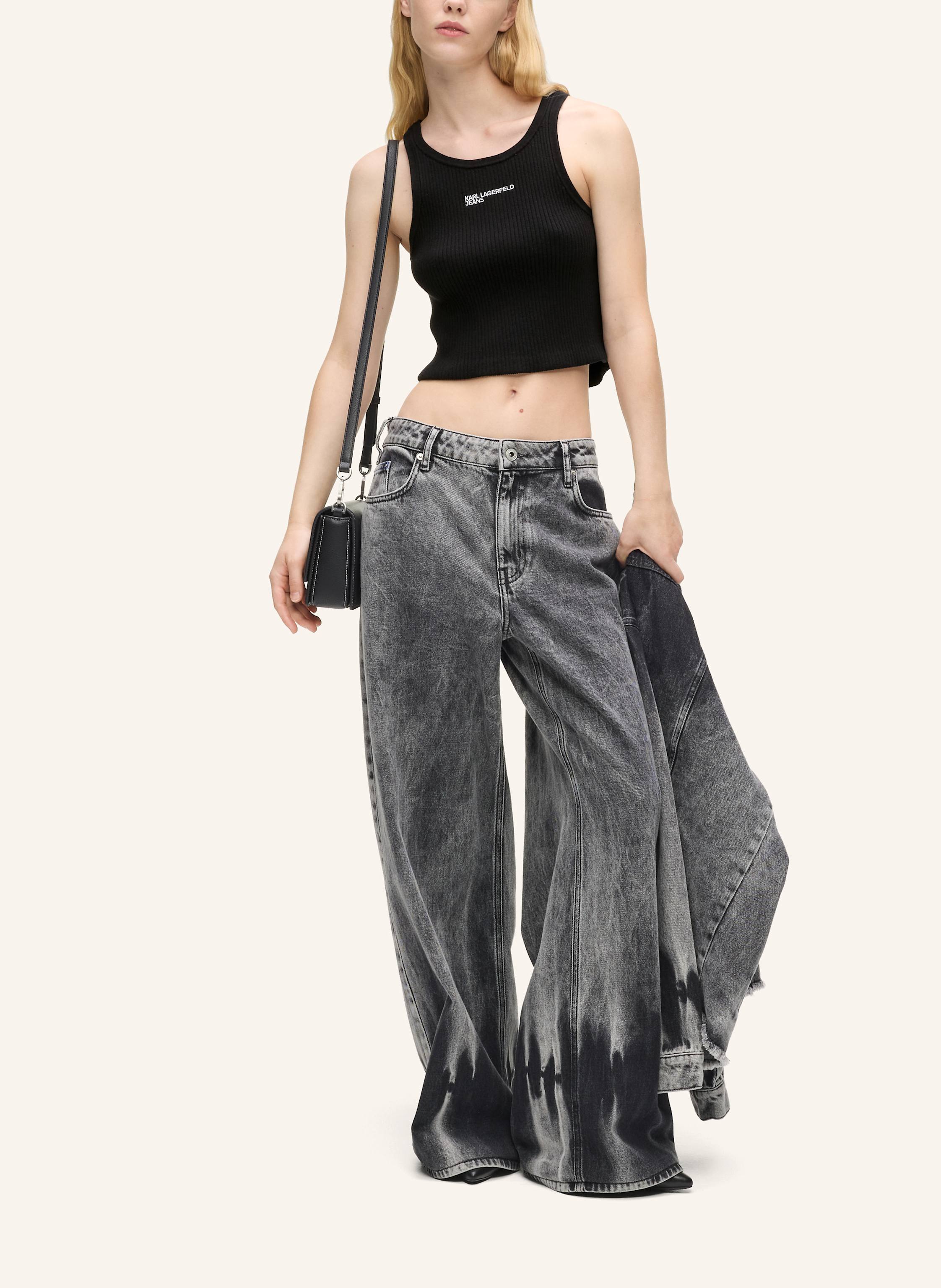 Thumbnail - Karl Lagerfeld Jeans Top schwarz