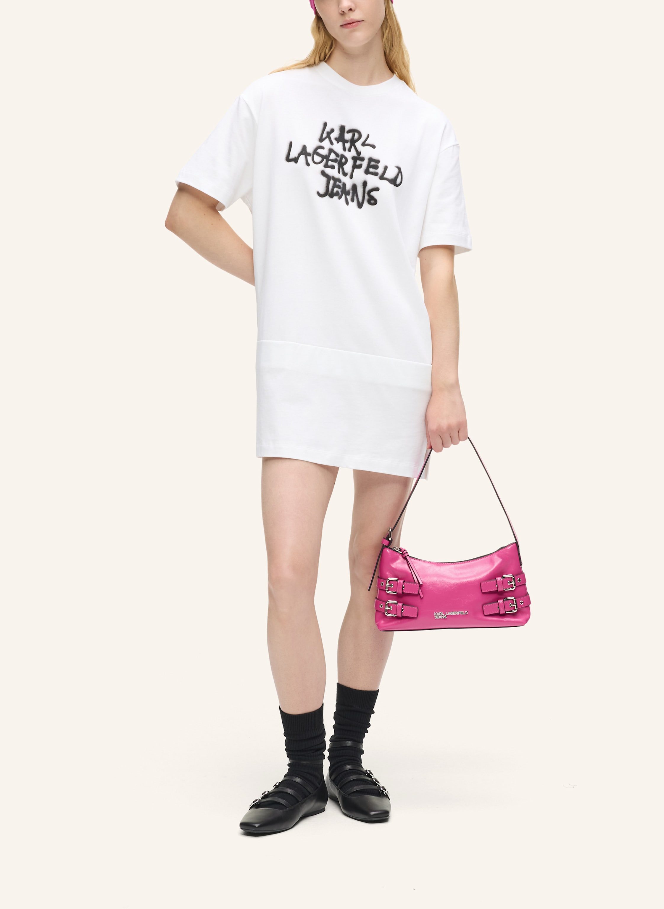 Thumbnail - Karl Lagerfeld Jeans Schultertasche pink