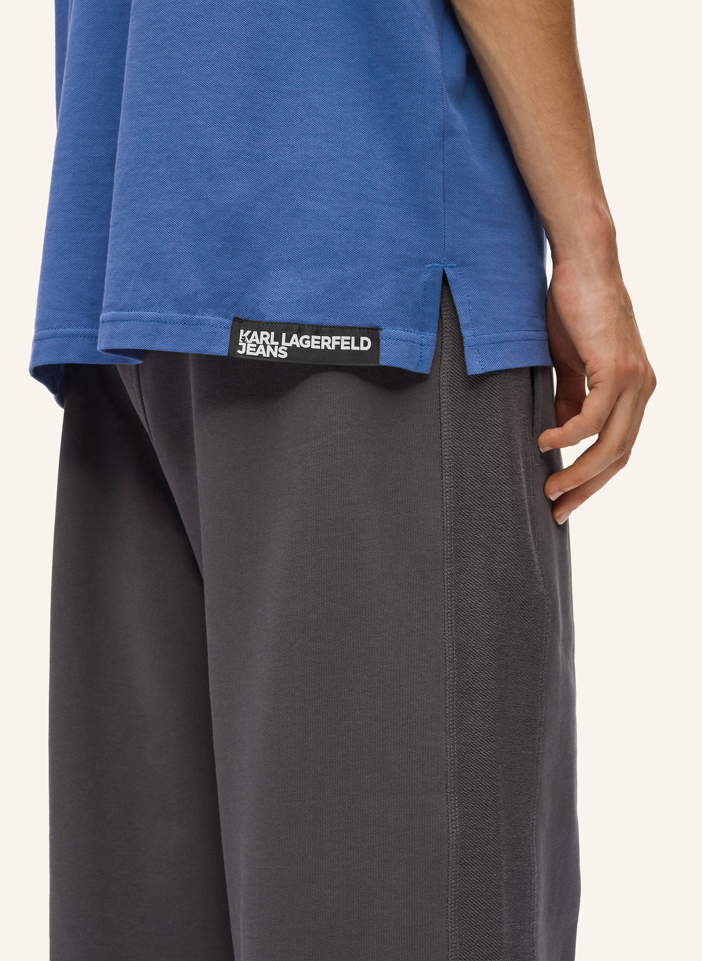 Thumbnail - Karl Lagerfeld Jeans Poloshirt blau