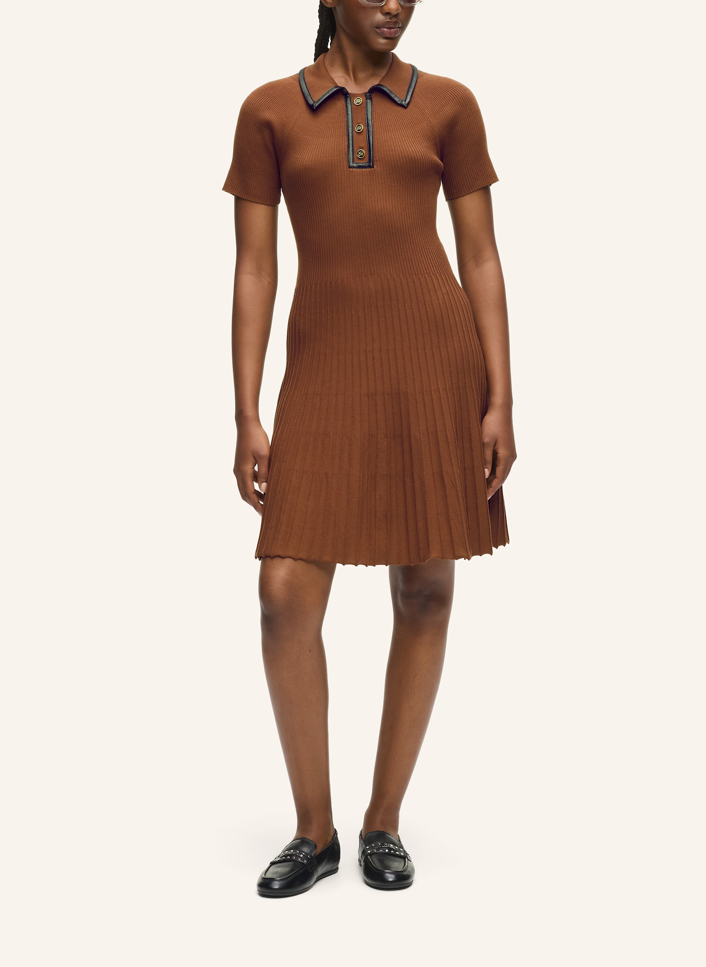 Thumbnail - Karl Lagerfeld Kleid braun