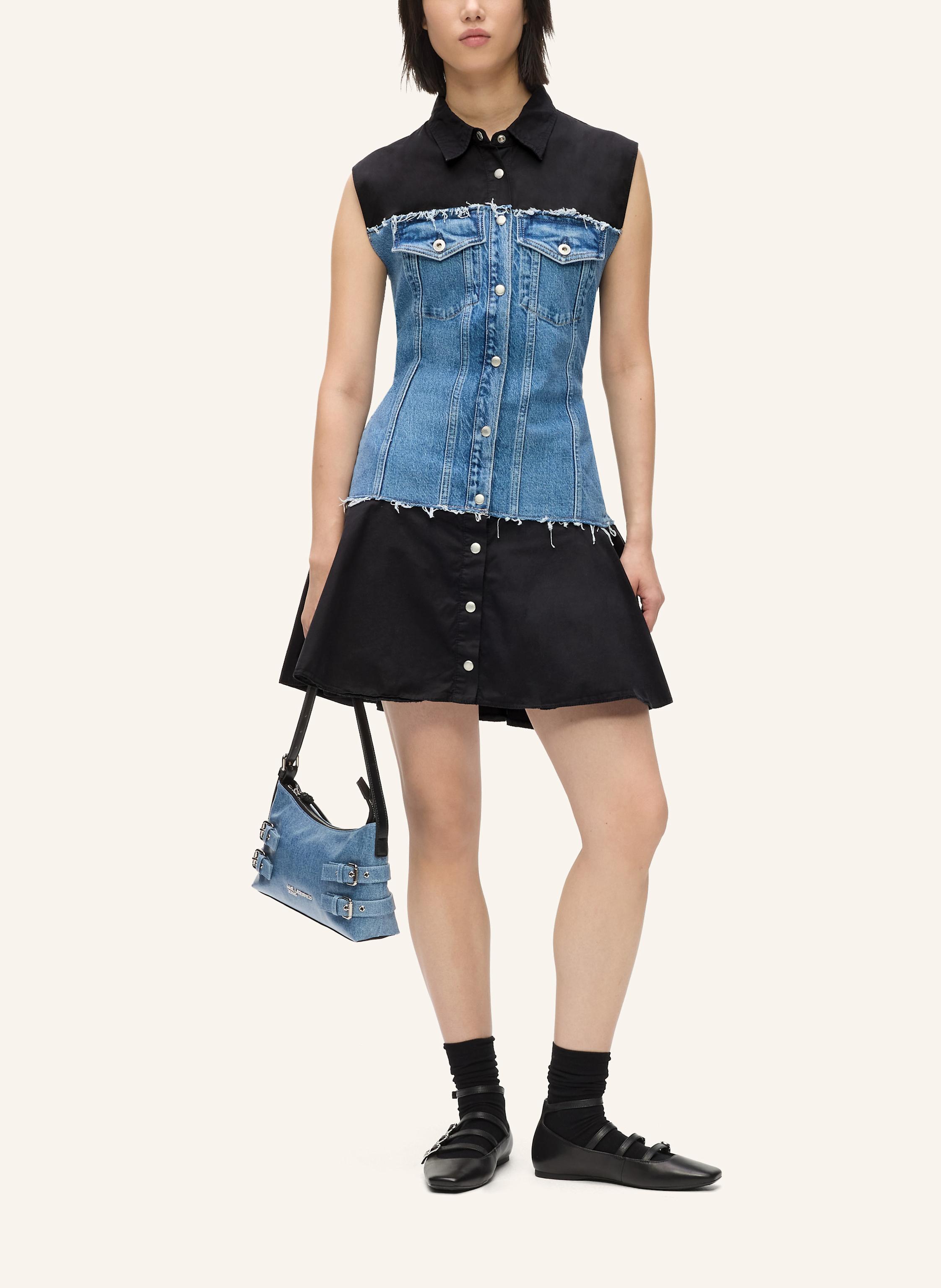 Thumbnail - Karl Lagerfeld Jeans Kleid blau