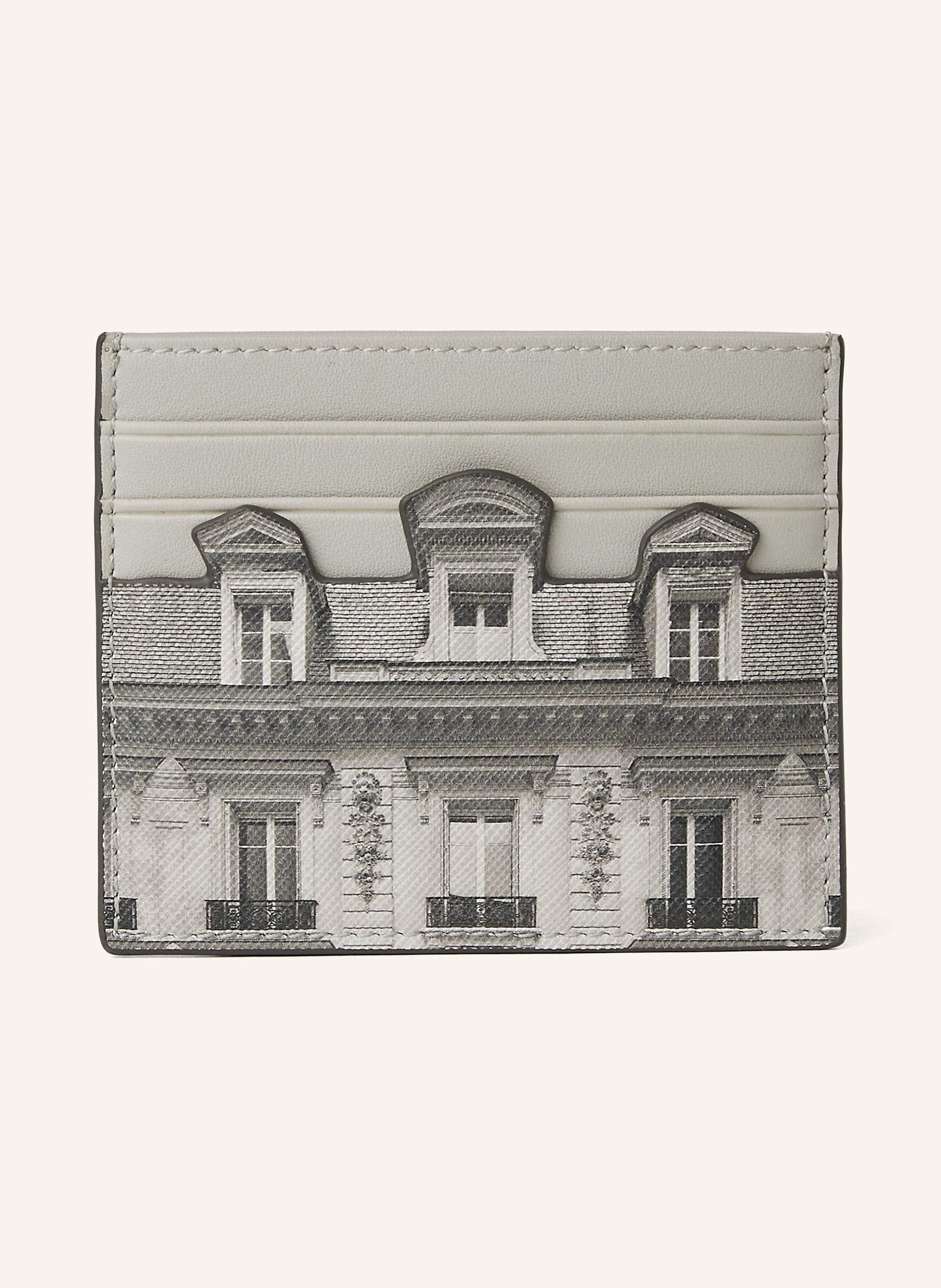 Karl Lagerfeld Ein von der ikonischen Maison de Karl in Paris inspiriertes Motiv ziert dieses klassische, schlanke Kartenetui. Schlanke, taschenfreundliche Silhouette. Mehrere Kartenschlitze und ein Mittelfach. Von in schwarz