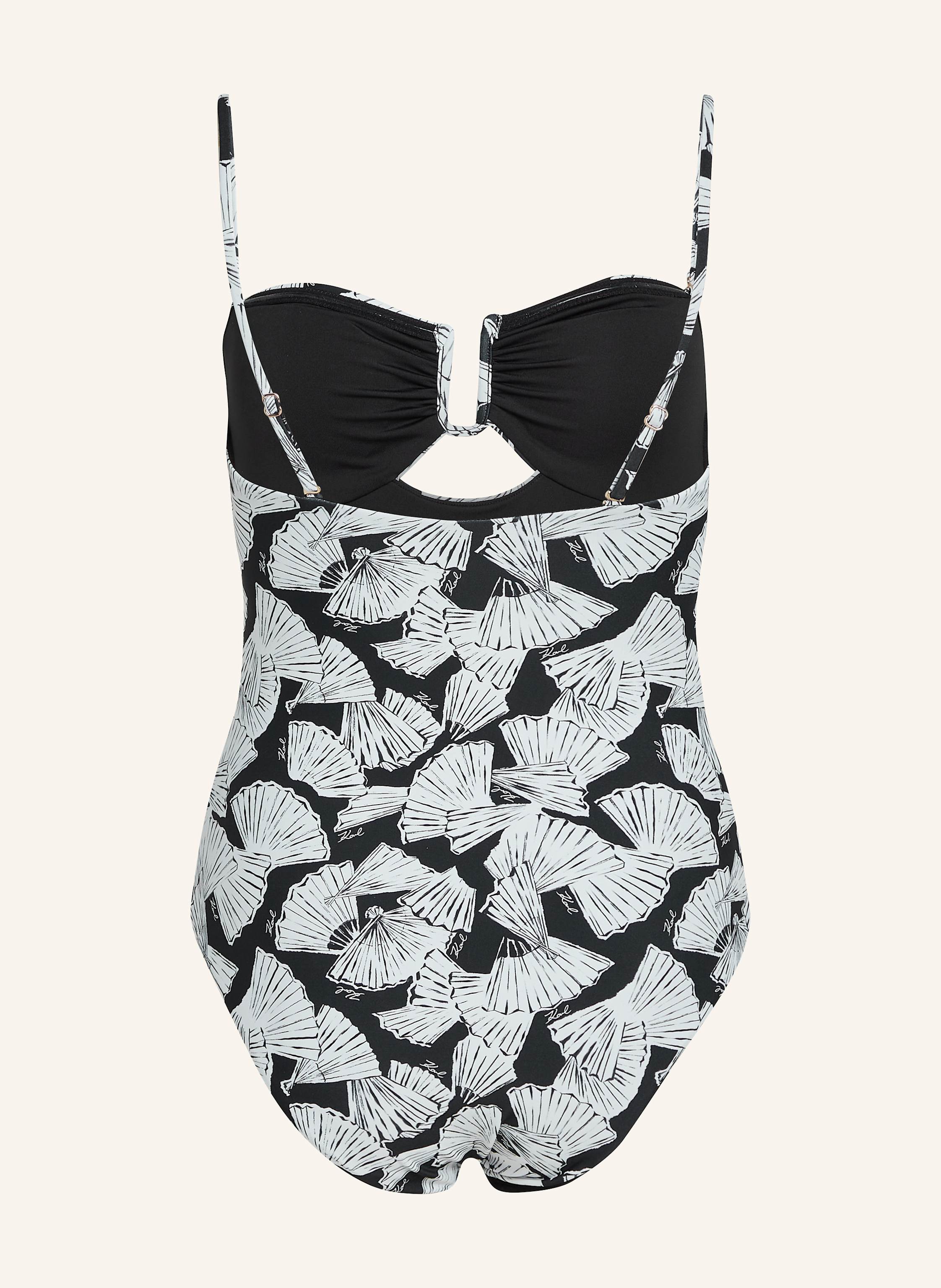 Thumbnail - Karl Lagerfeld Badeanzug schwarz