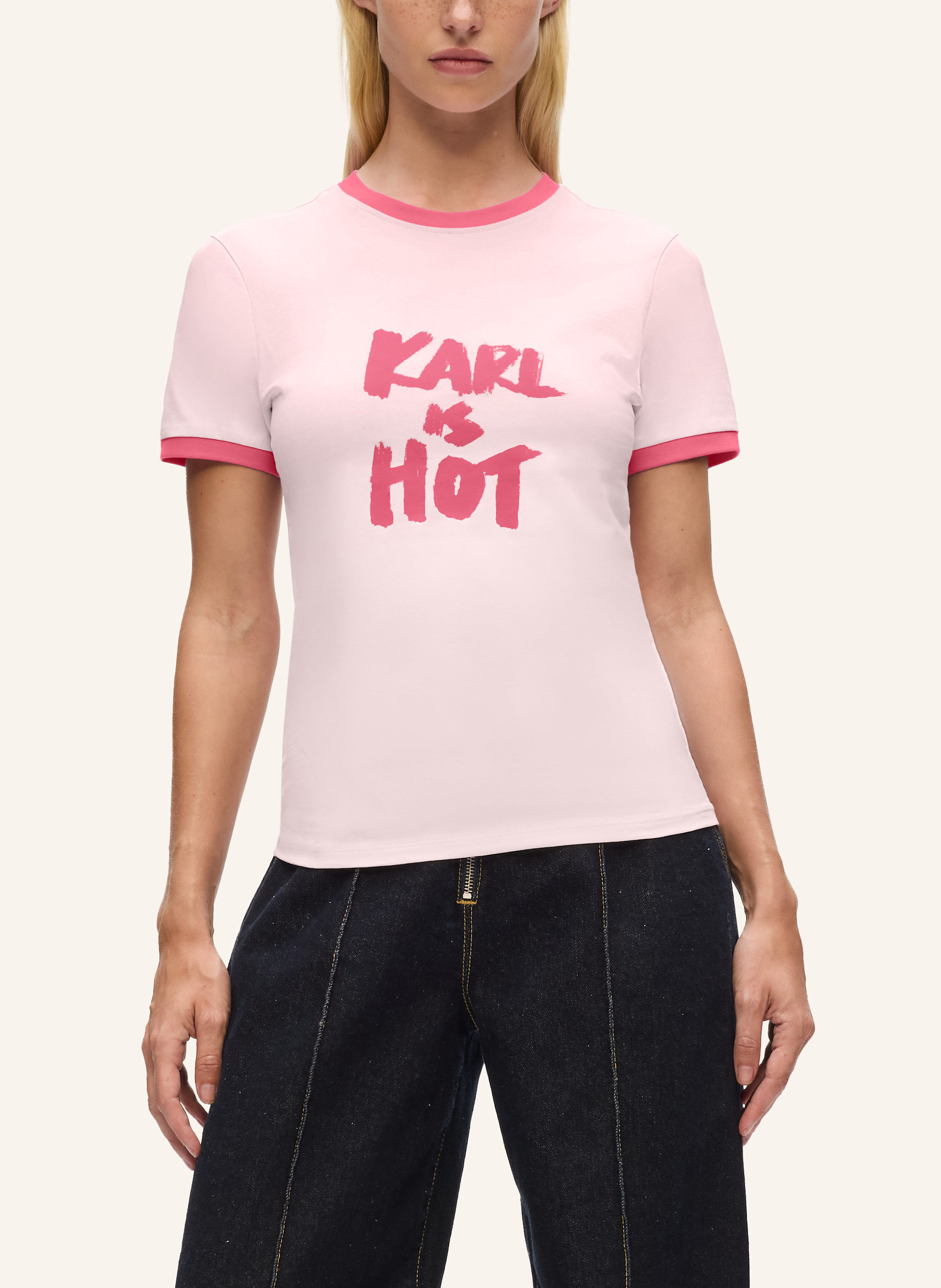 Thumbnail - Karl Lagerfeld T-Shirt pink