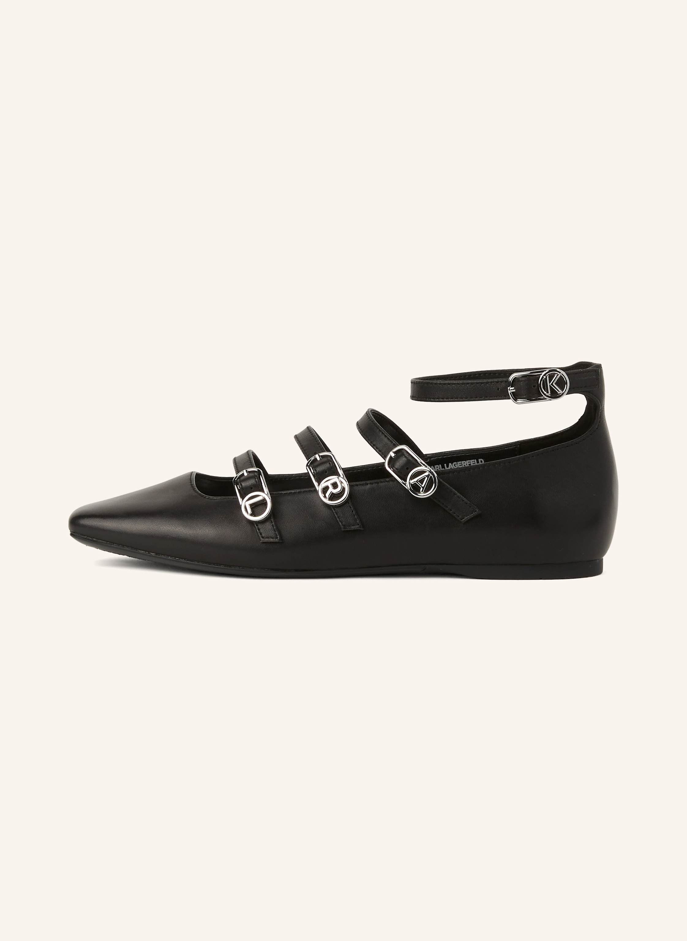 Thumbnail - Karl Lagerfeld Flache Schuhe schwarz