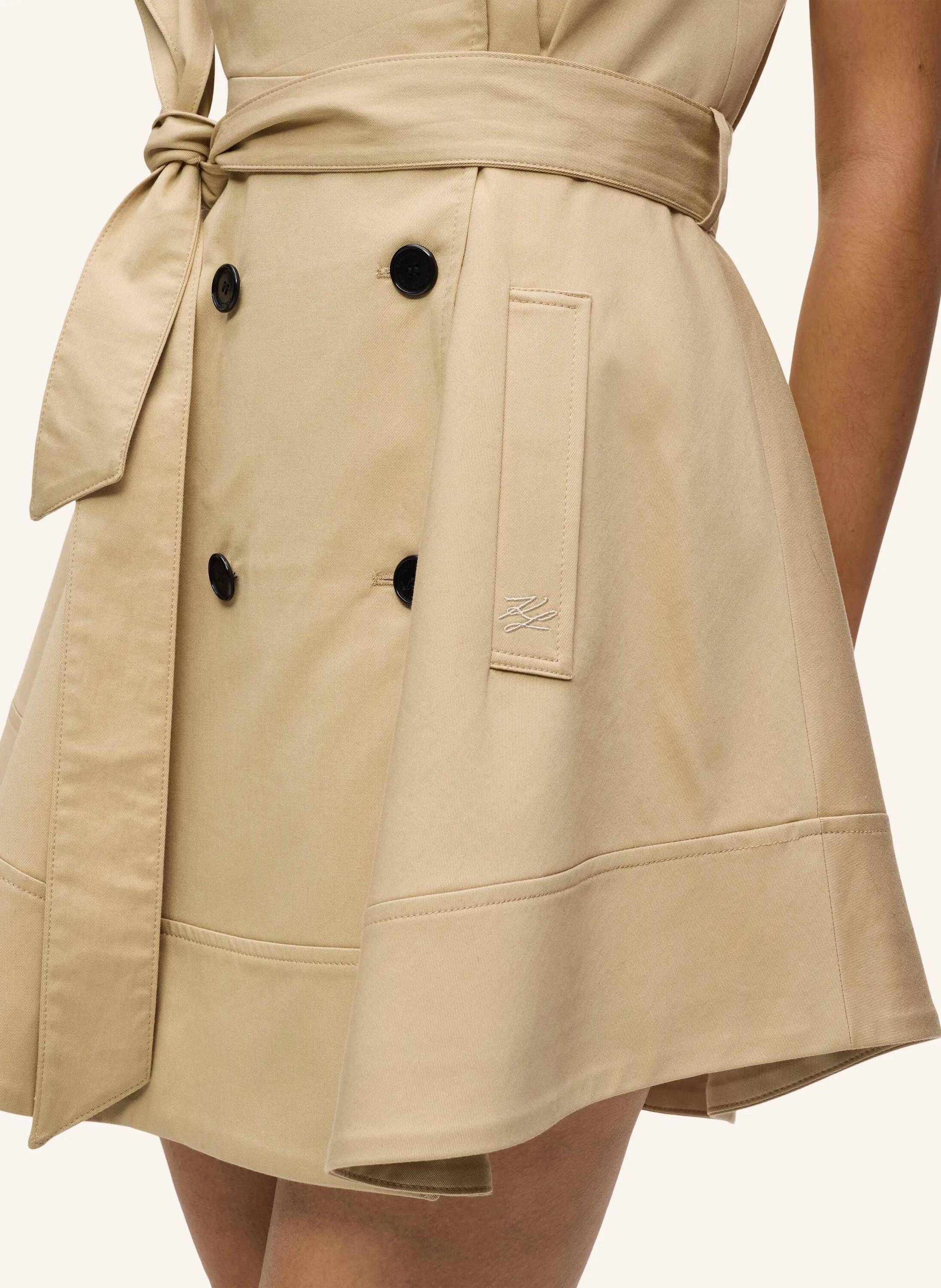 Thumbnail - Karl Lagerfeld Kleid beige