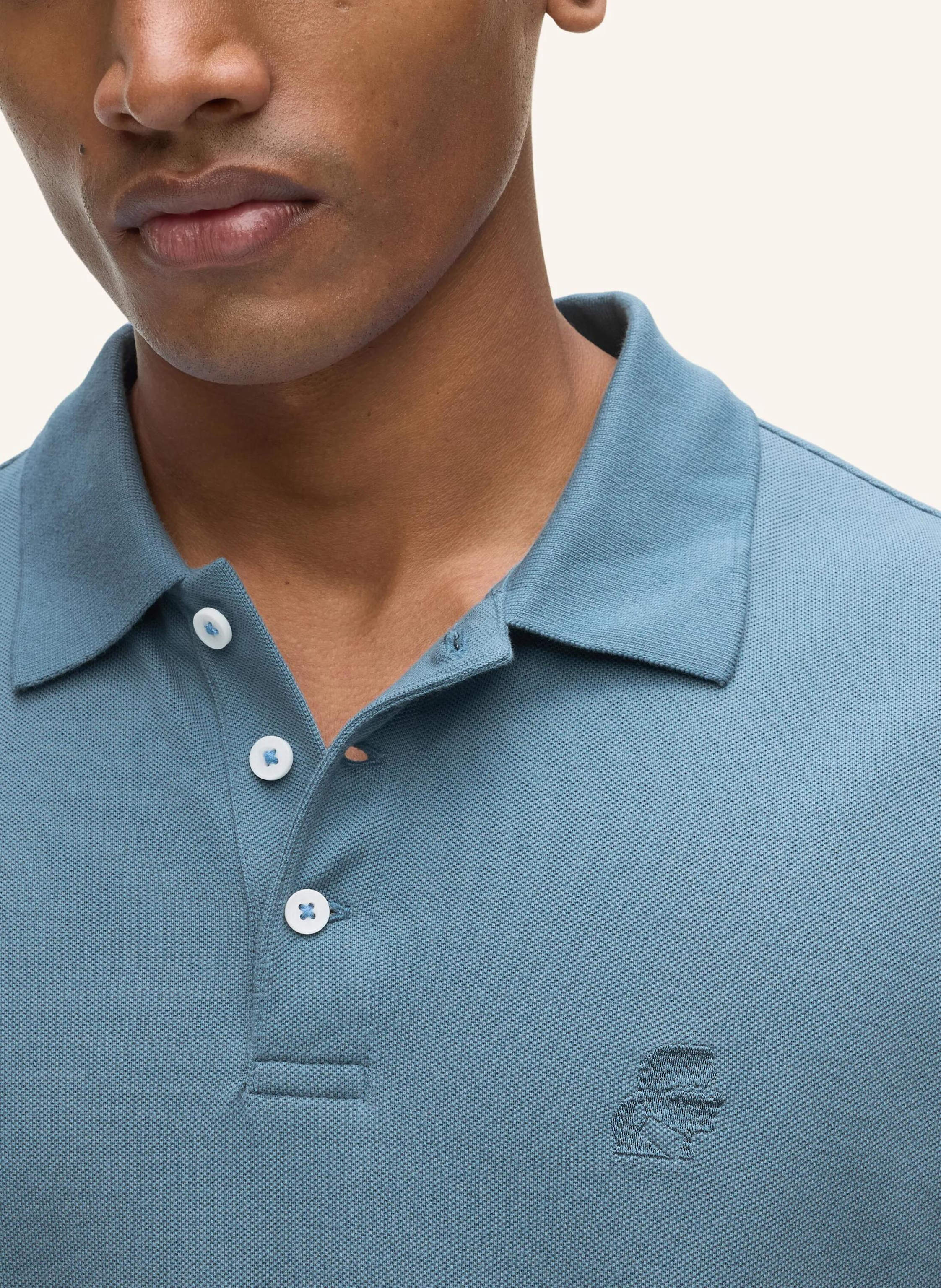 Thumbnail - Karl Lagerfeld Poloshirt blau