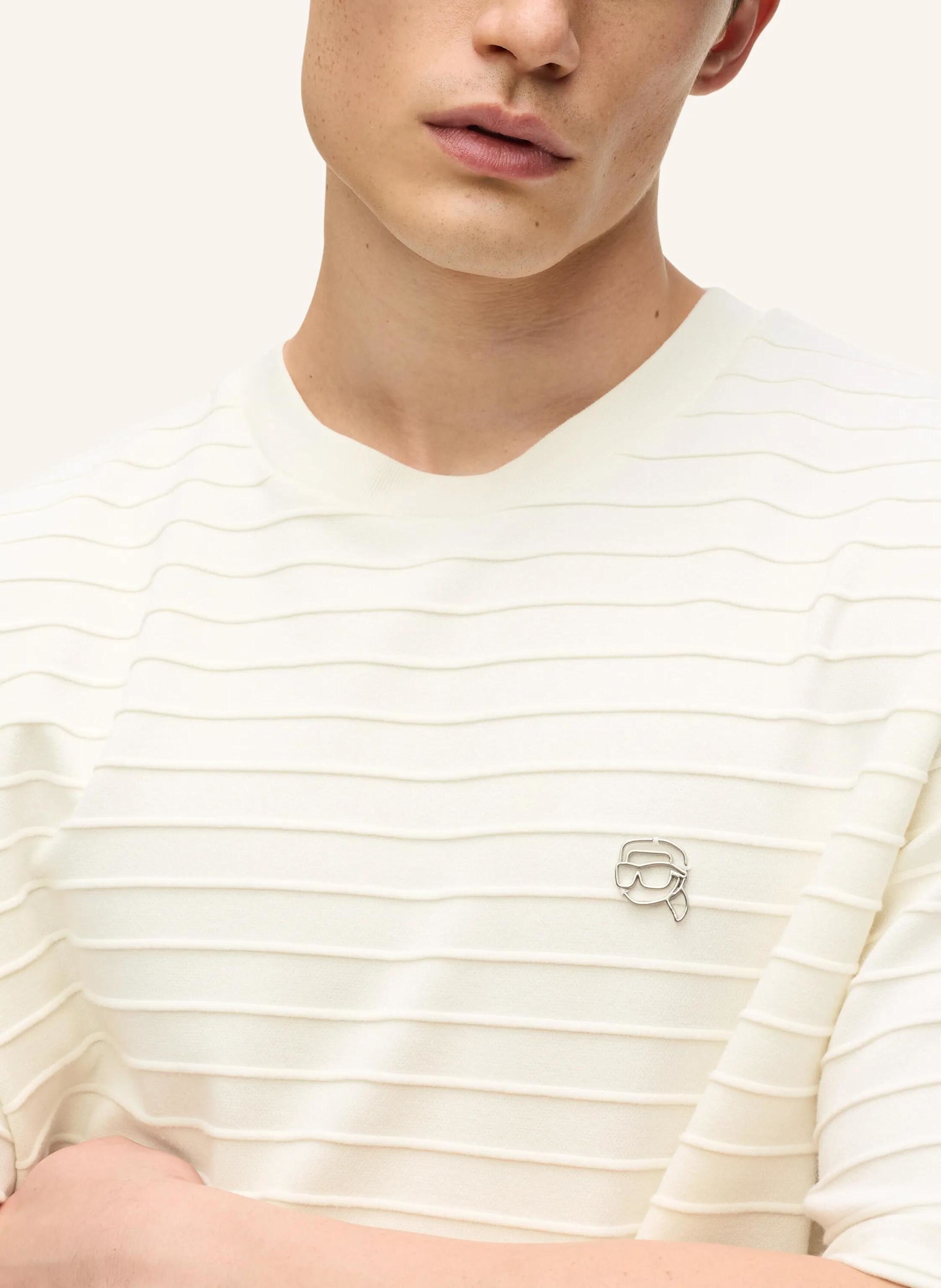 Thumbnail - Karl Lagerfeld T-Shirt beige