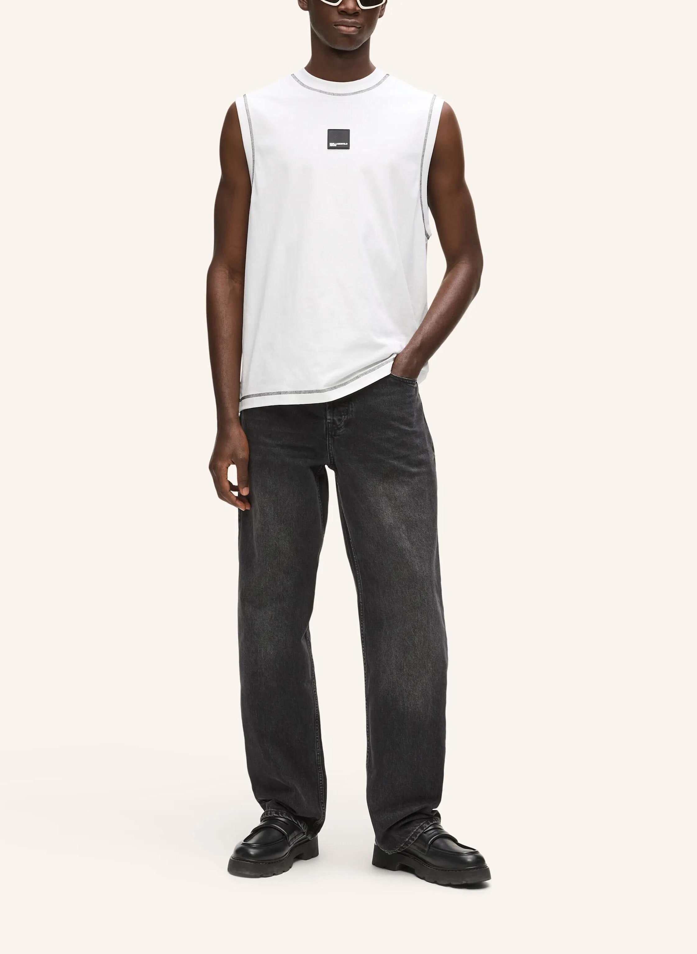 Thumbnail - Karl Lagerfeld Jeans Unterhemd weiss