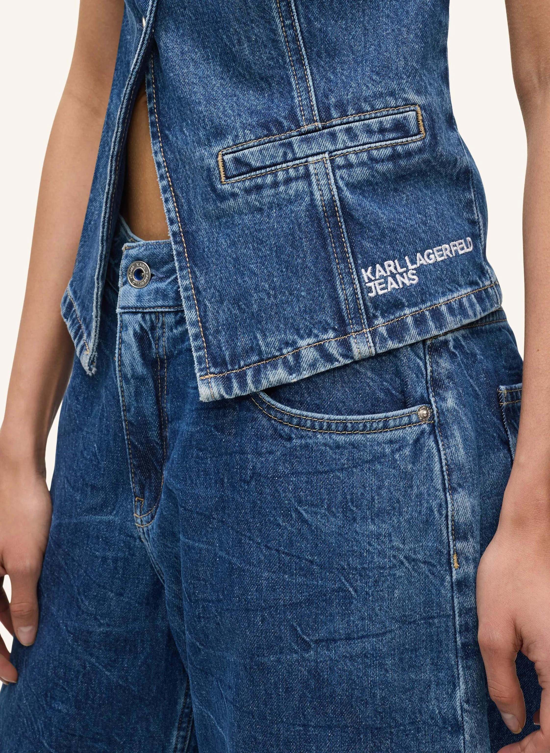 Thumbnail - Karl Lagerfeld Jeans Jacke blau