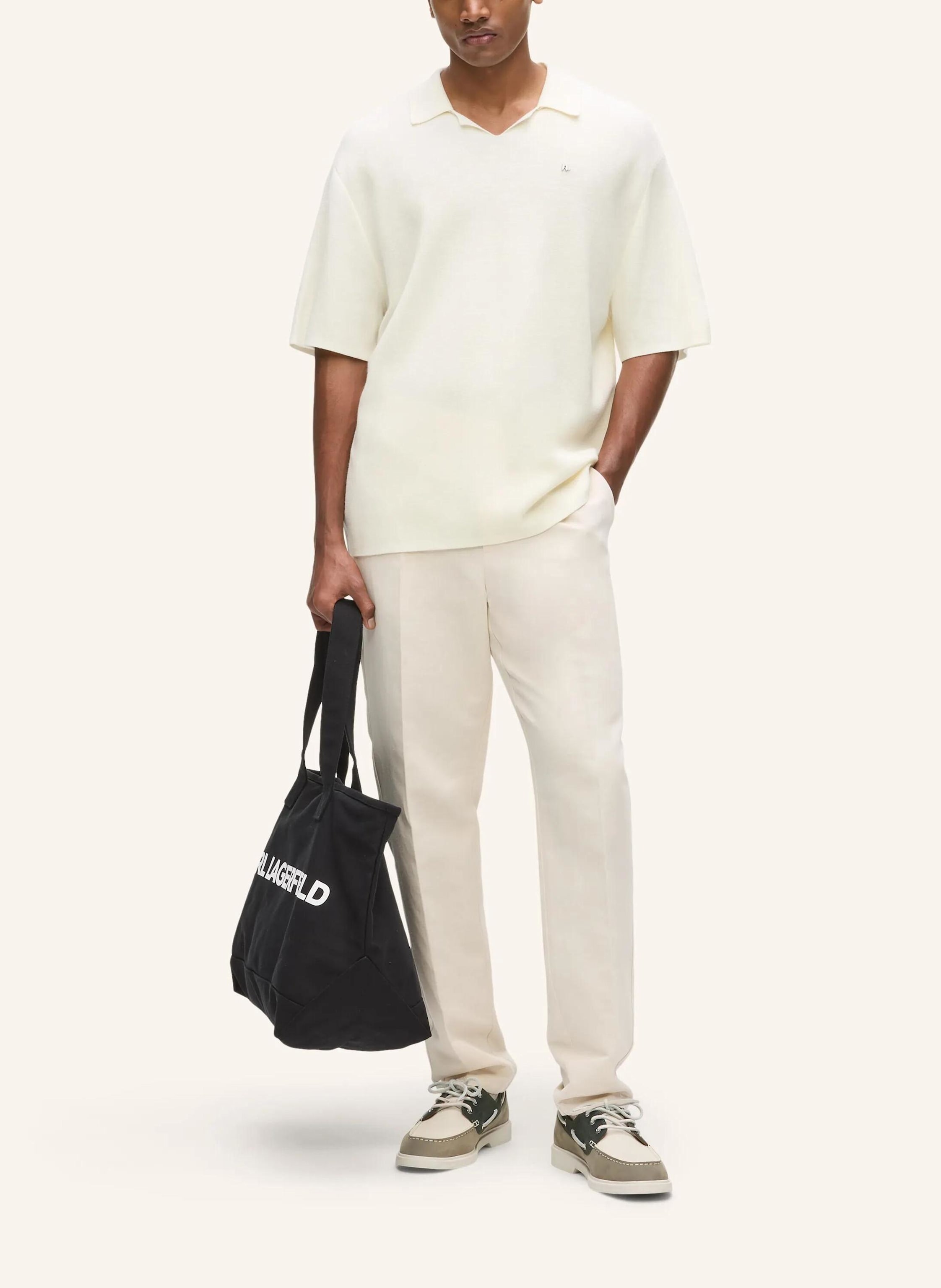 Thumbnail - Karl Lagerfeld Poloshirt beige