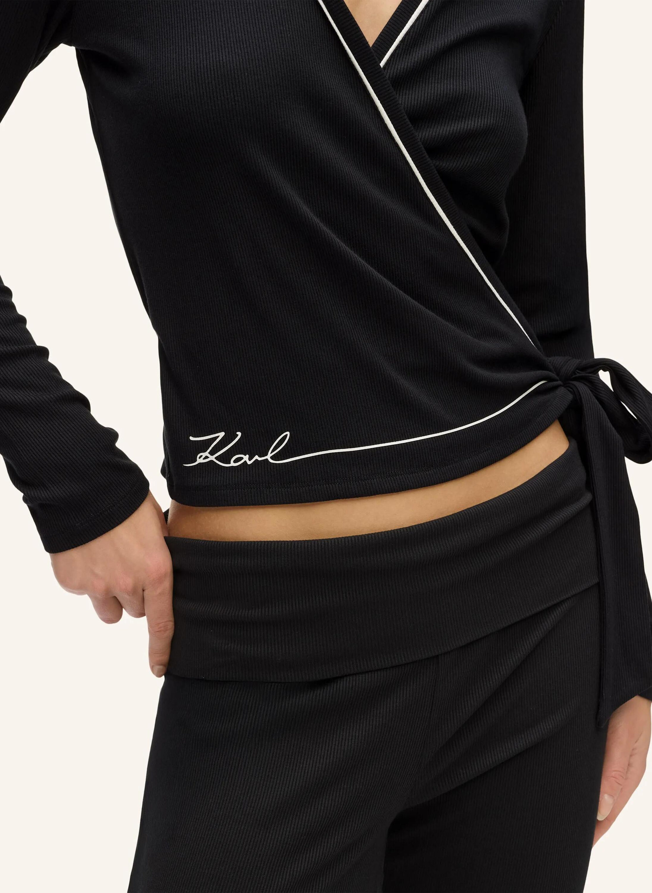 Thumbnail - Karl Lagerfeld Top schwarz