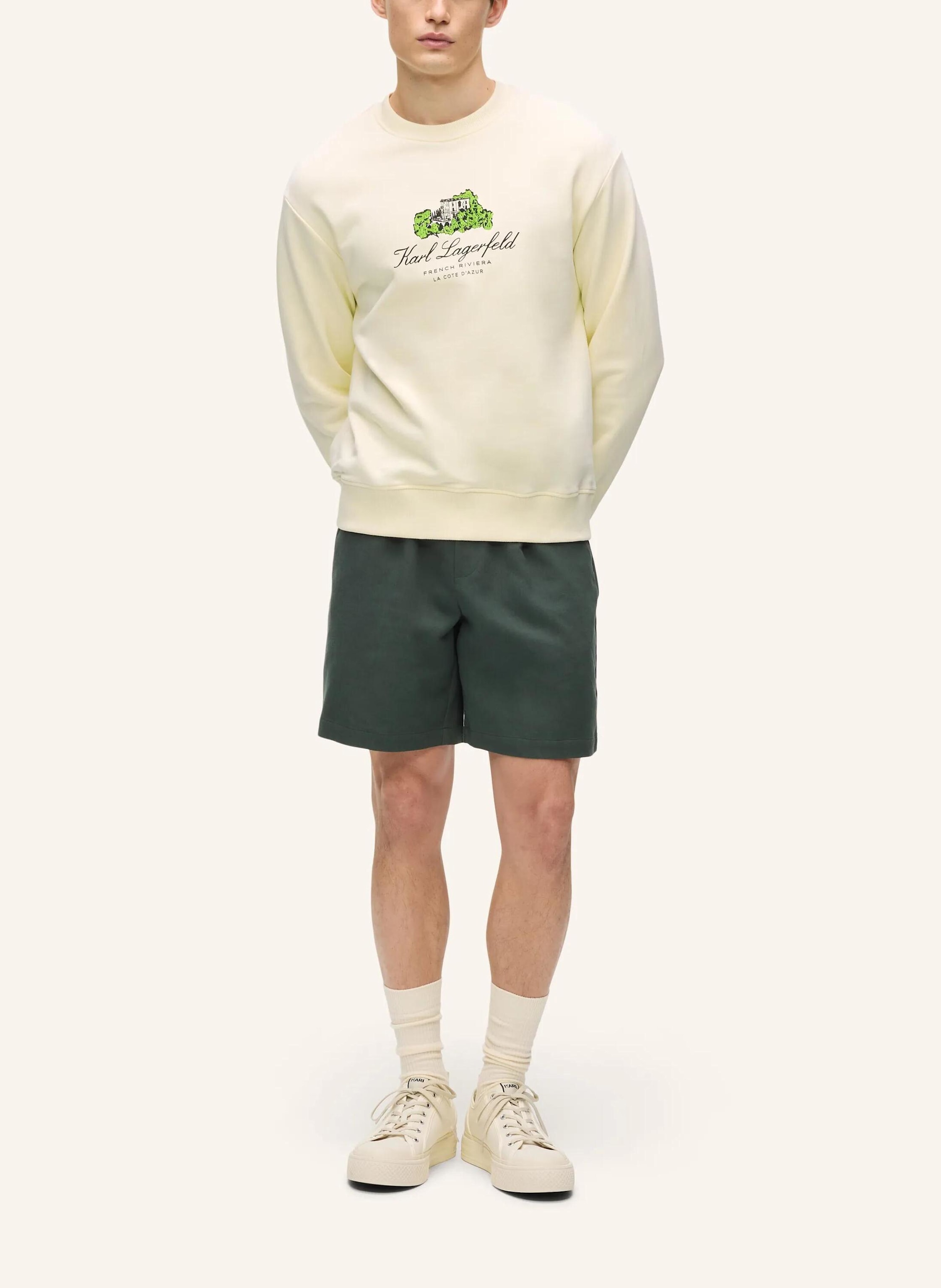 Thumbnail - Karl Lagerfeld Sweatshirt beige