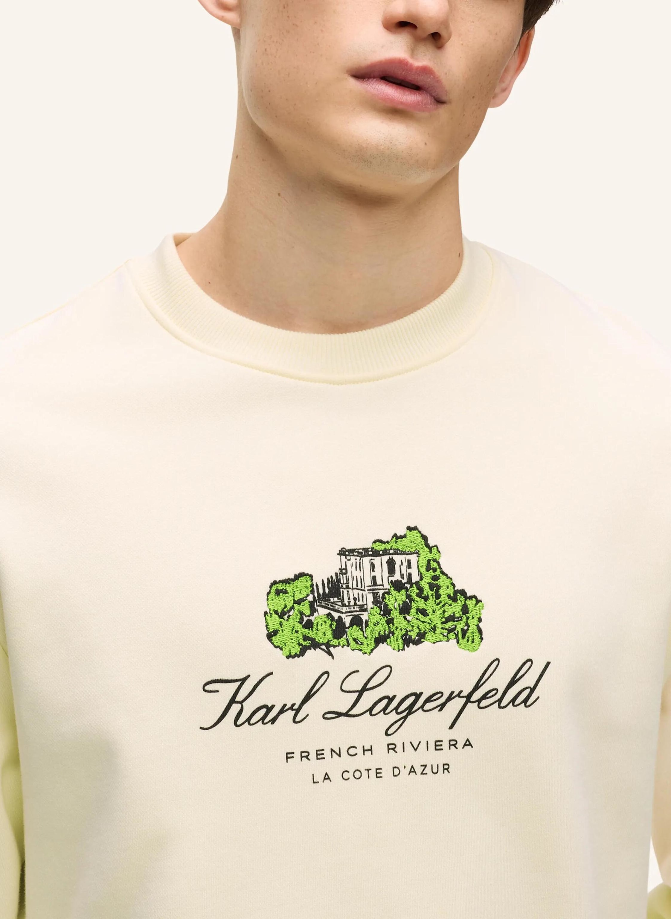 Thumbnail - Karl Lagerfeld Sweatshirt beige