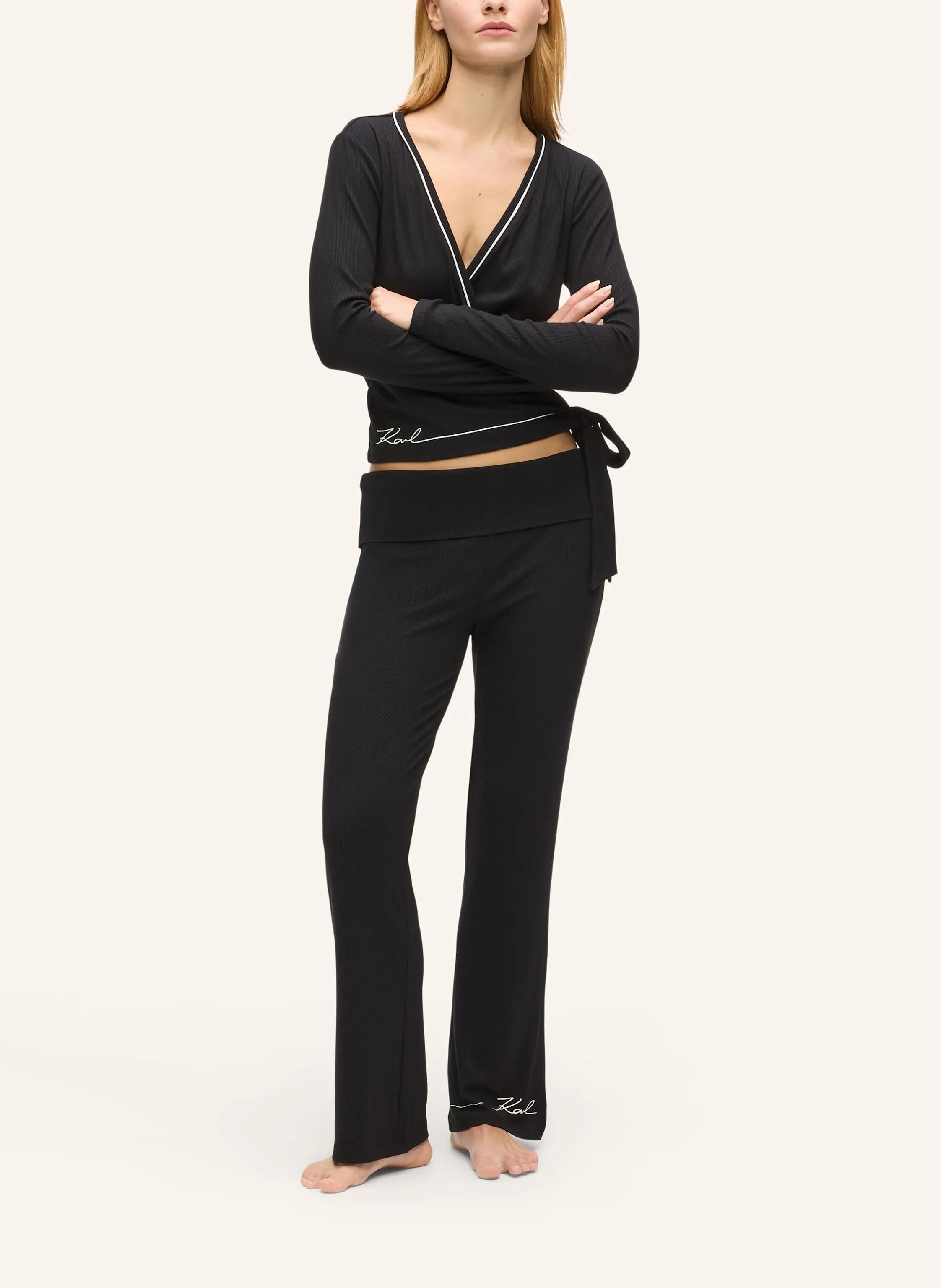 Thumbnail - Karl Lagerfeld Hose schwarz