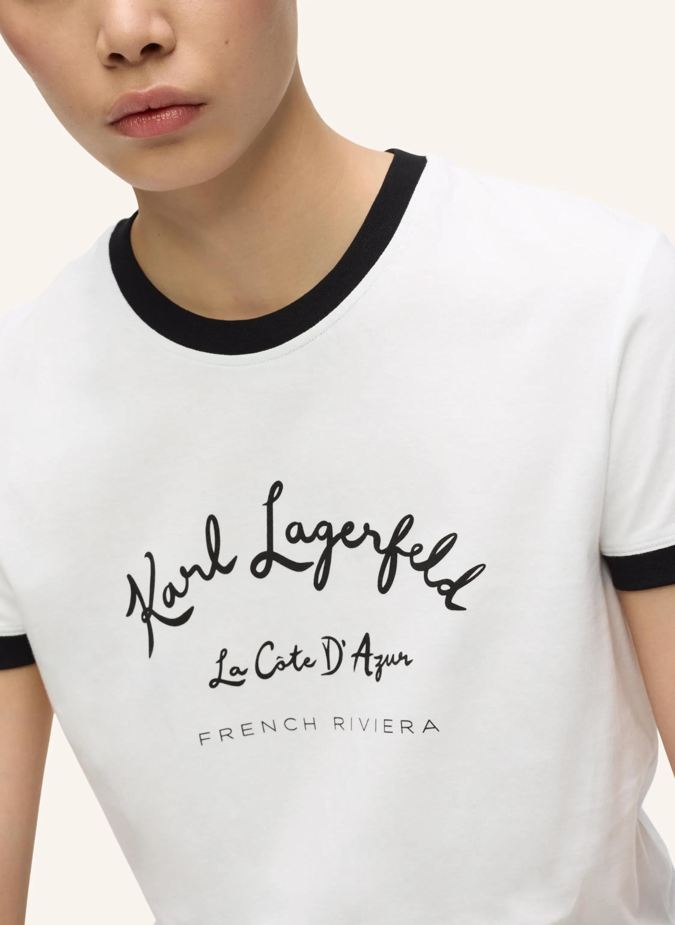 Thumbnail - Karl Lagerfeld T-Shirt weiss