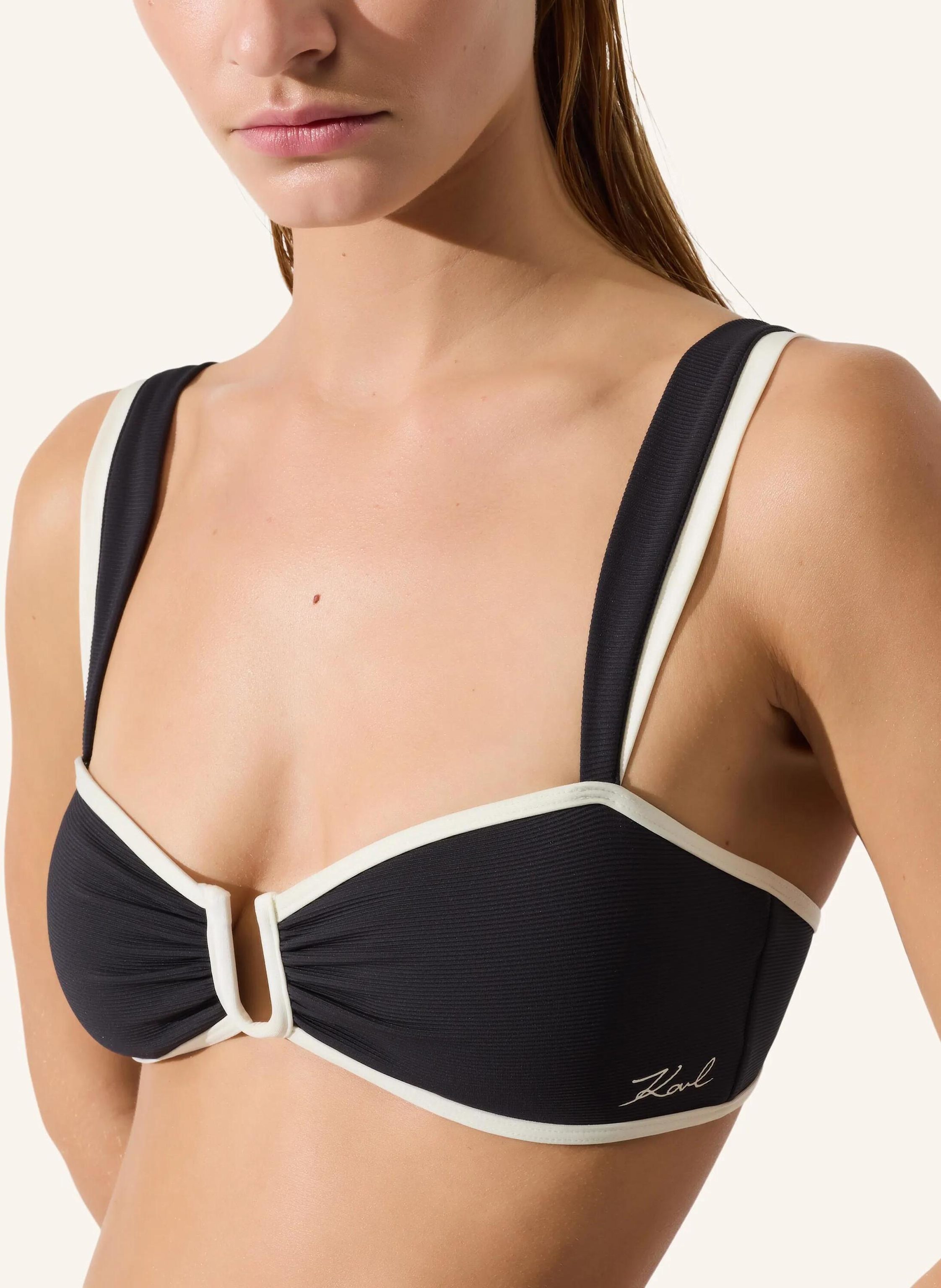 Thumbnail - Karl Lagerfeld Bikini-Top schwarz