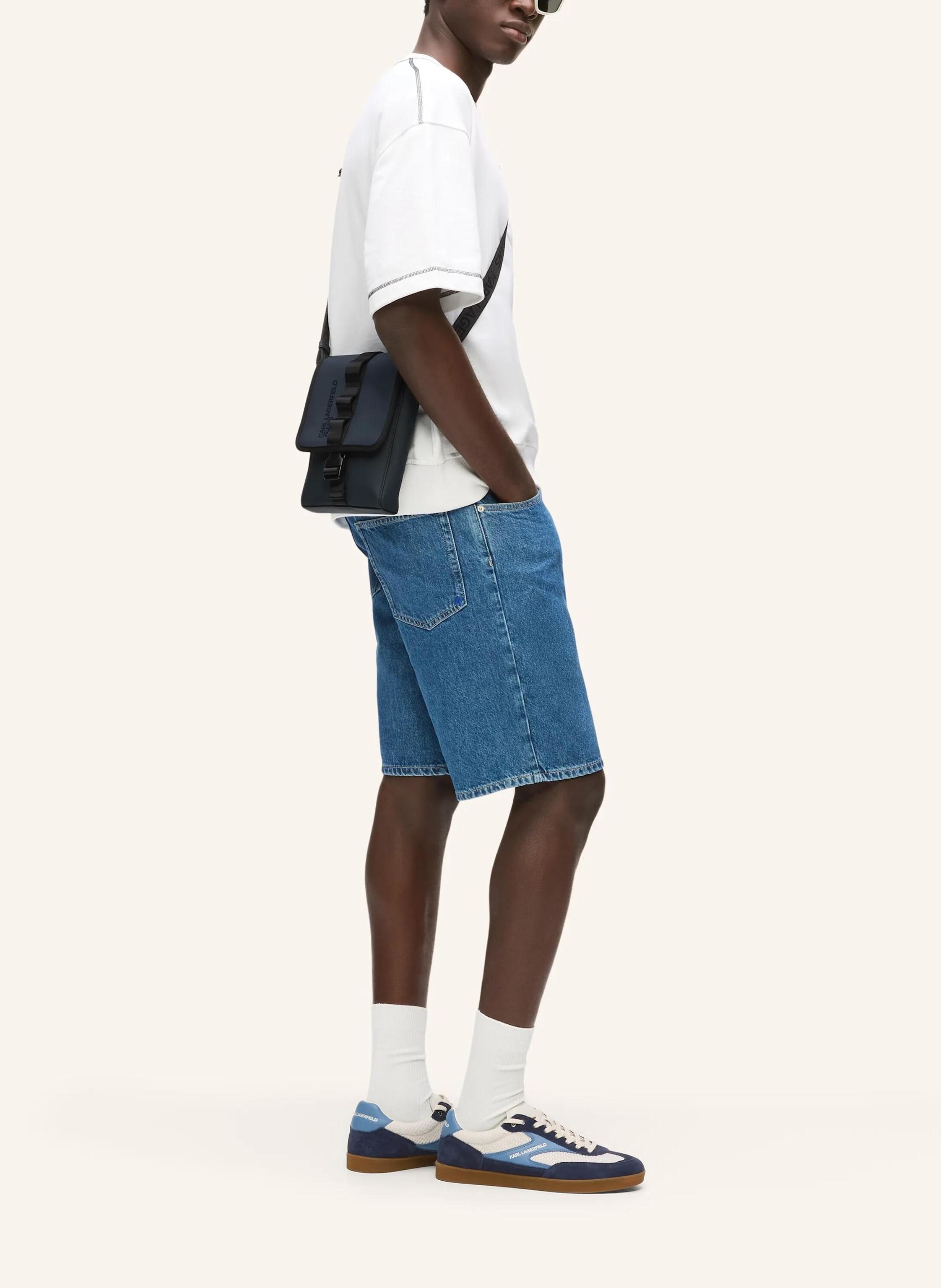 Thumbnail - Karl Lagerfeld Jeans Umhängetasche blau