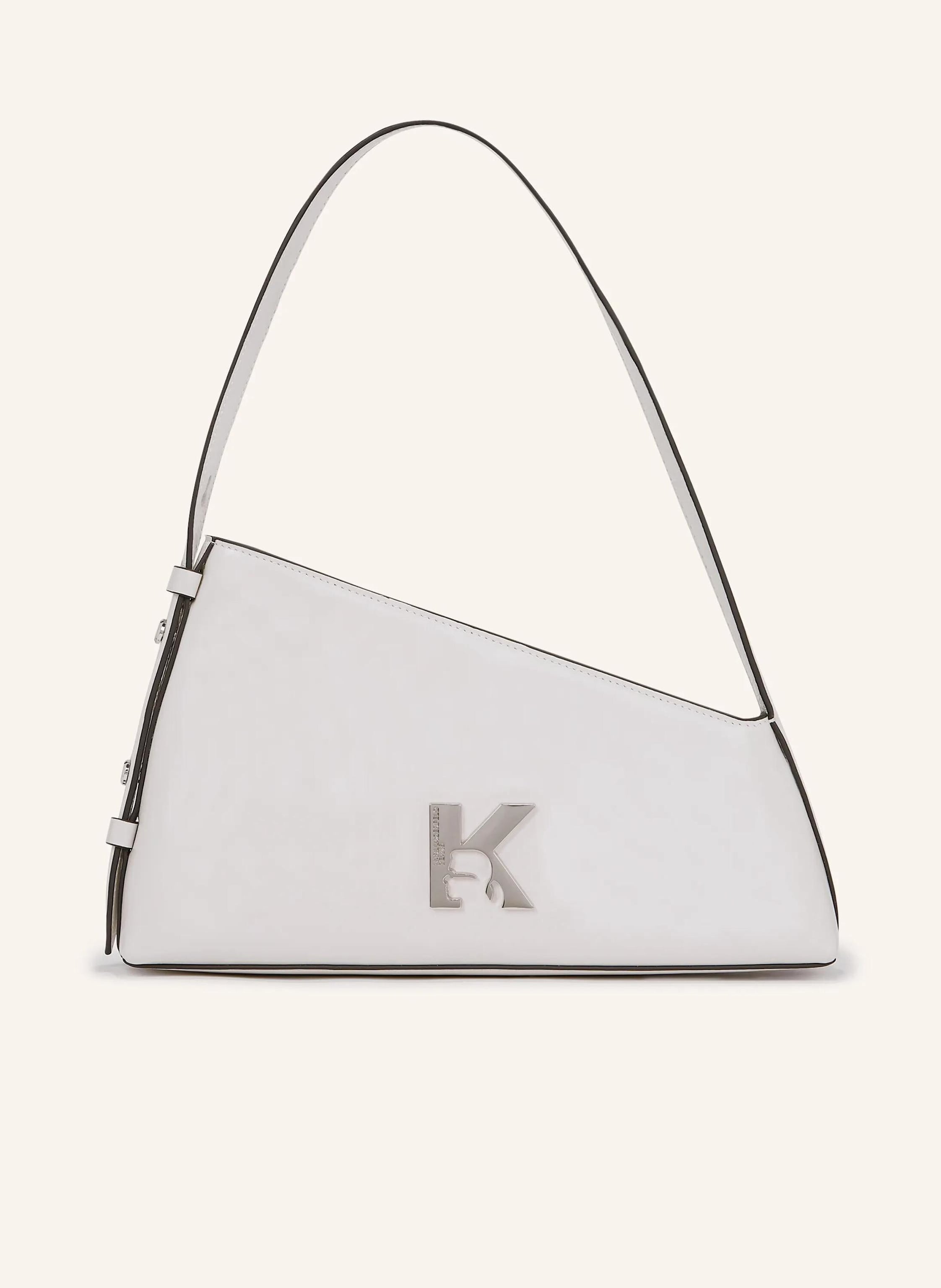 Karl Lagerfeld Jeans Schultertasche weiss