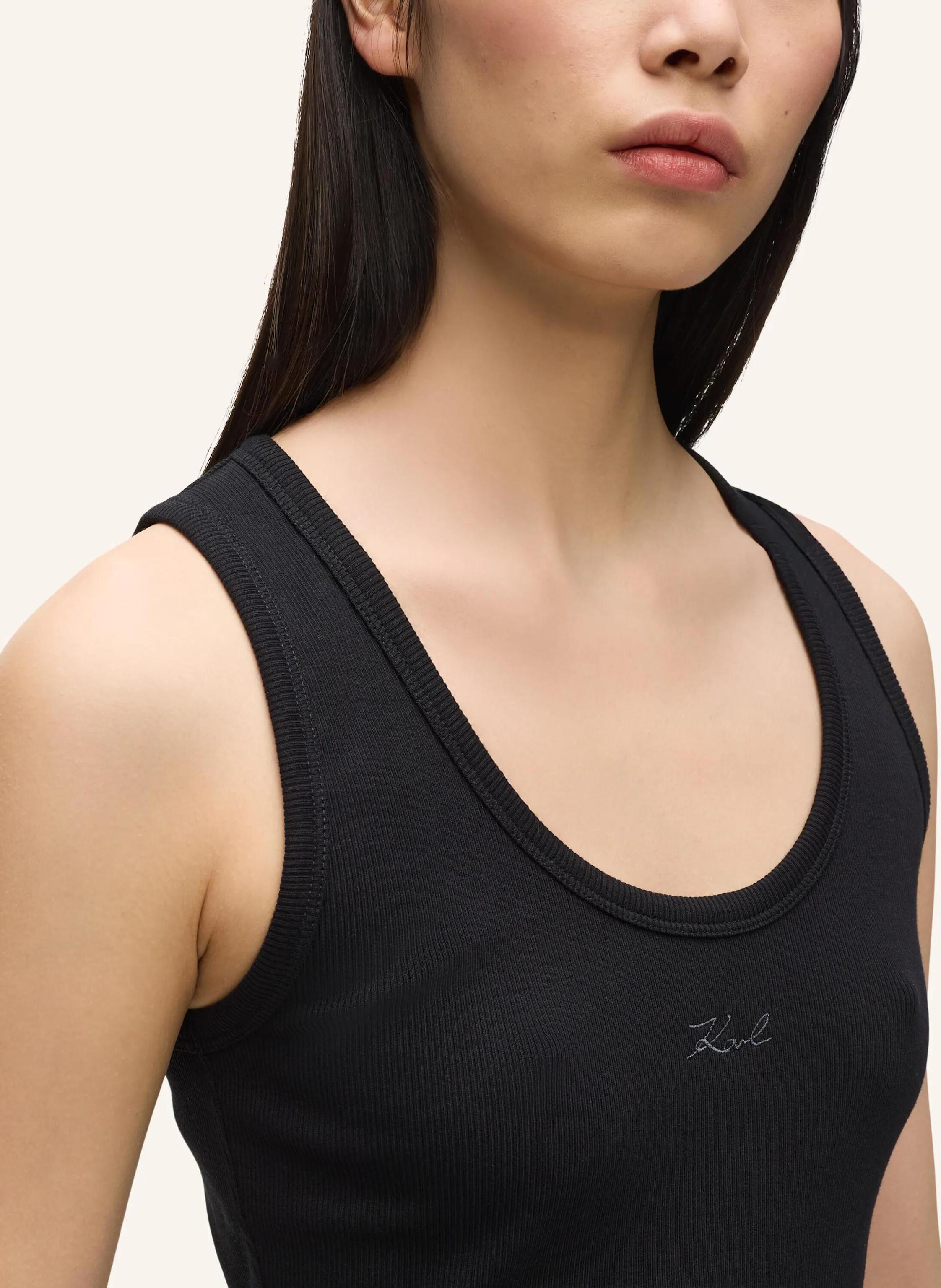 Thumbnail - Karl Lagerfeld Unterhemd schwarz