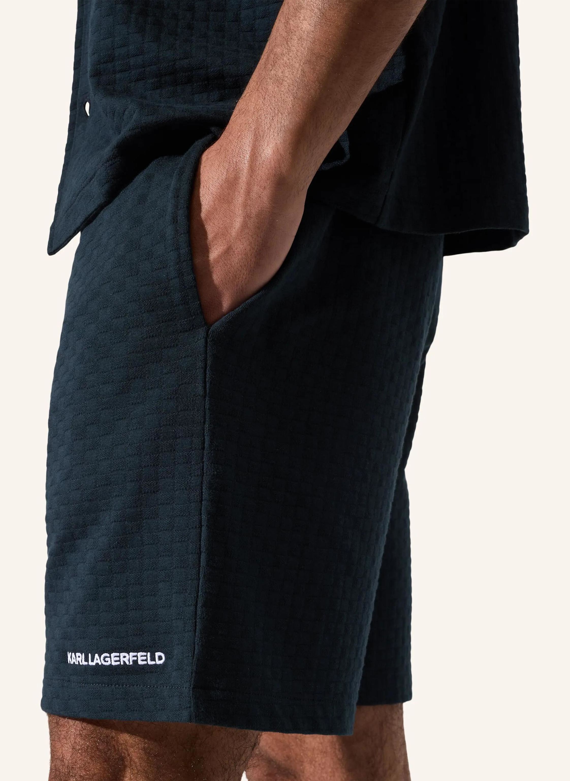 Thumbnail - Karl Lagerfeld Badeshorts blau