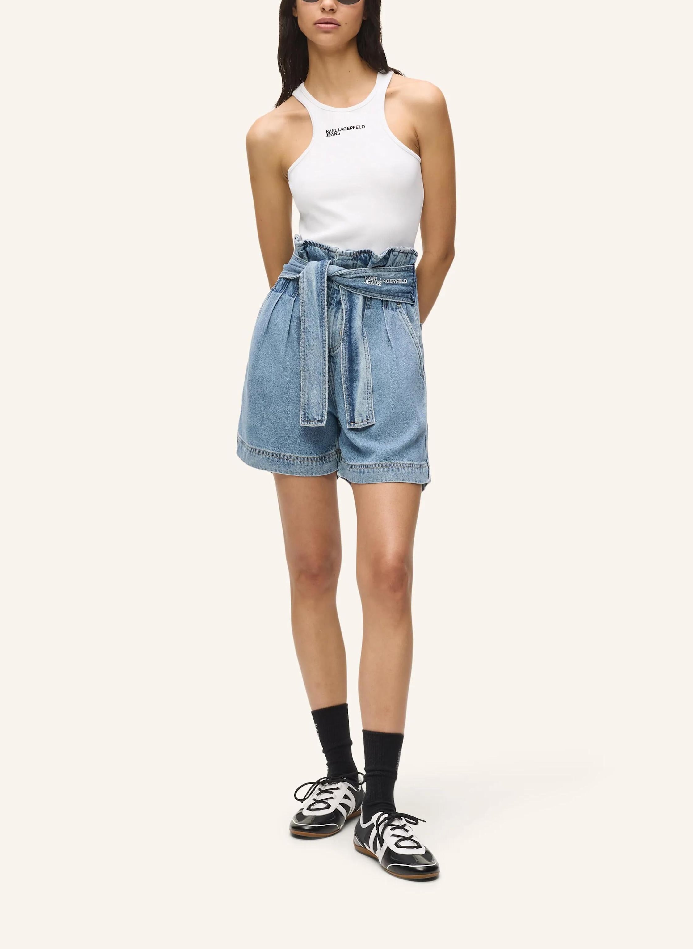 Thumbnail - Karl Lagerfeld Jeans Shorts blau