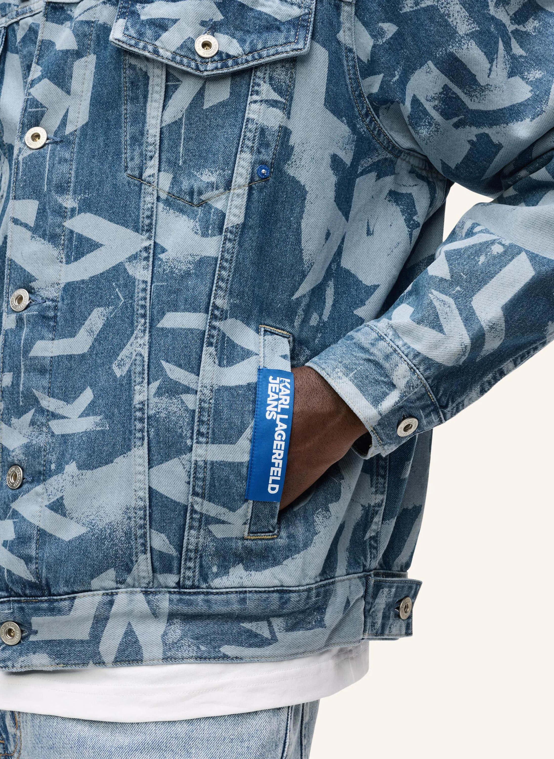 Thumbnail - Karl Lagerfeld Jeans Jacke blau