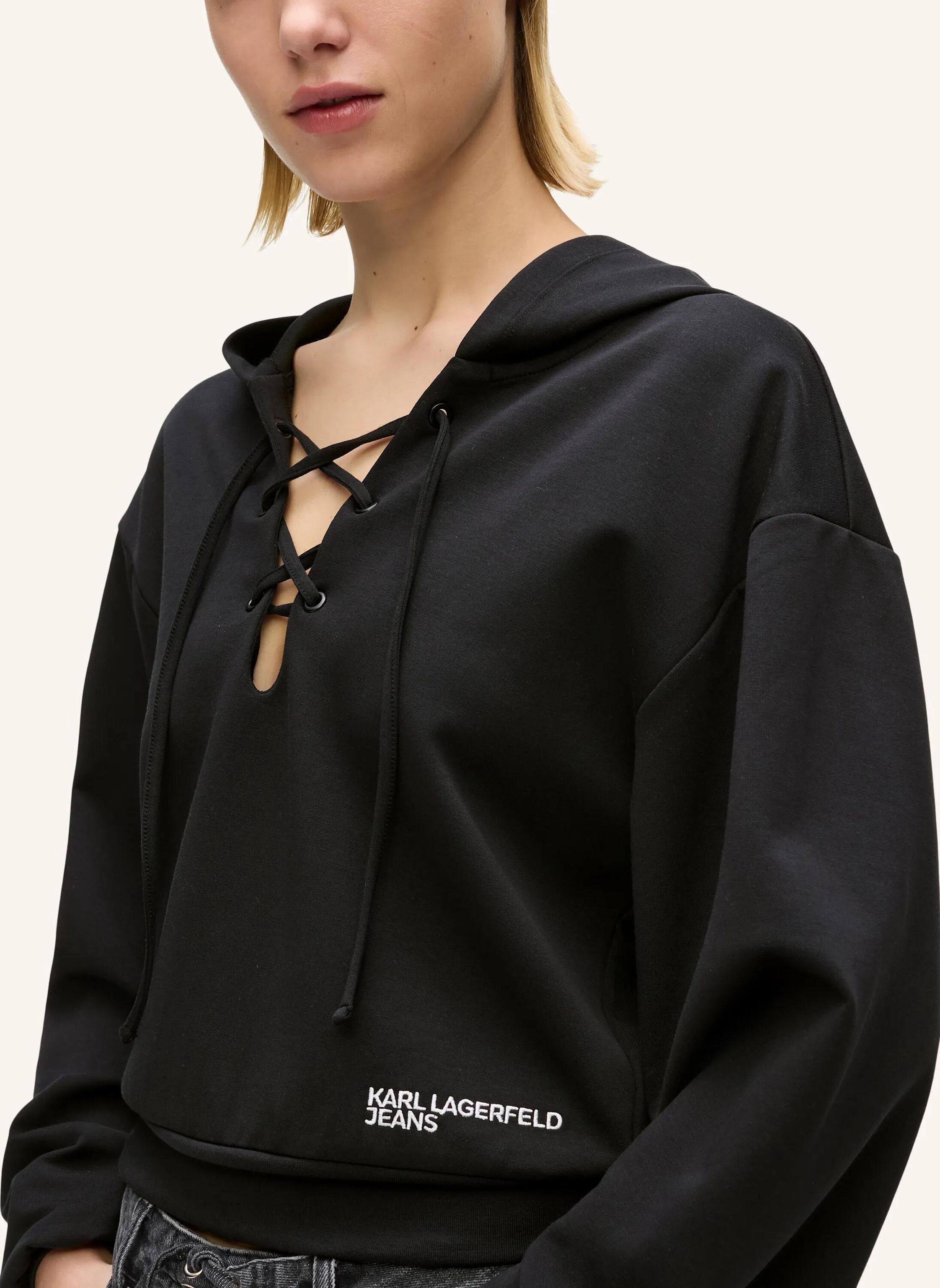 Thumbnail - Karl Lagerfeld Jeans Hoodie schwarz