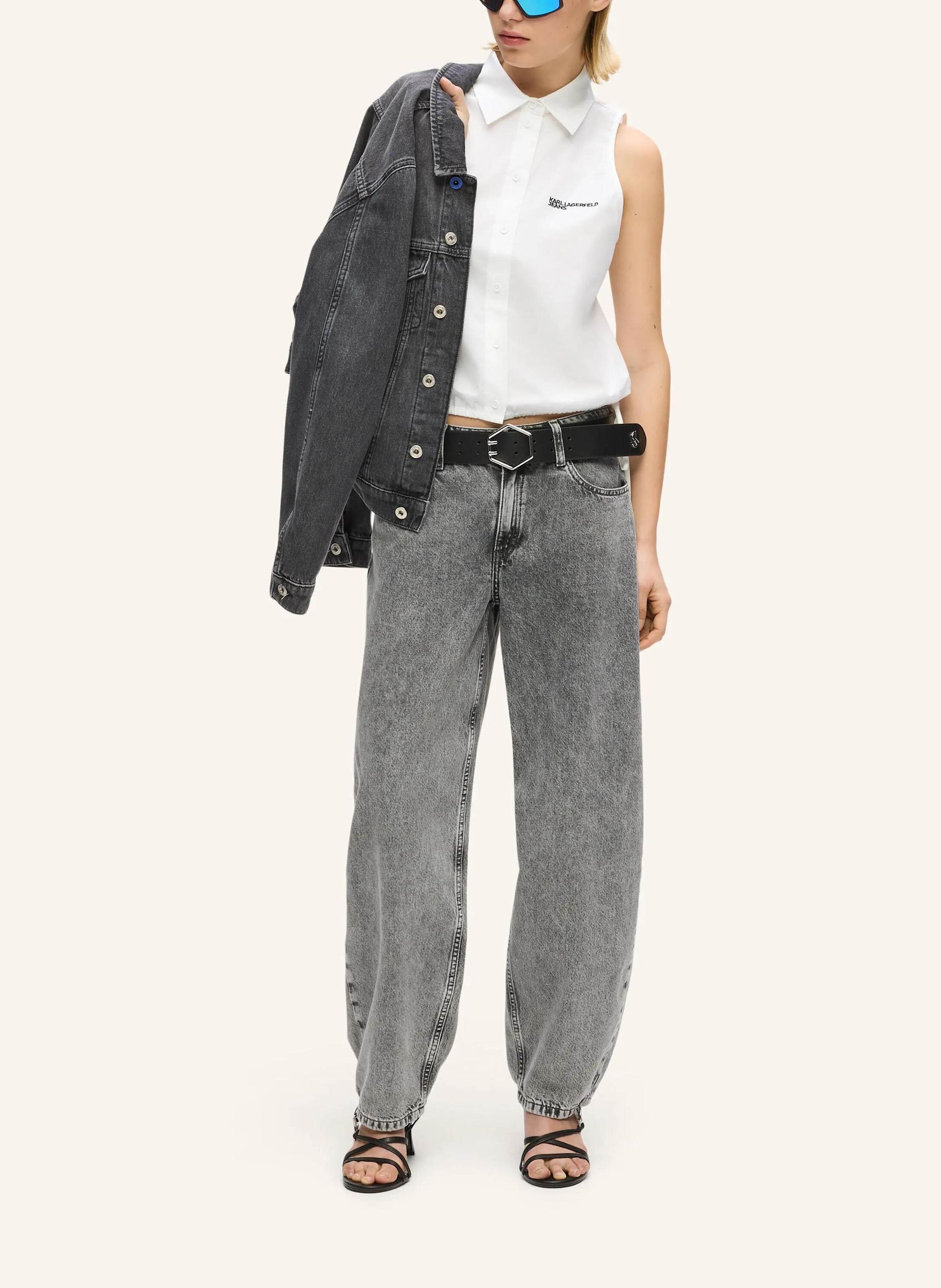 Thumbnail - Karl Lagerfeld Jeans Bluse weiss