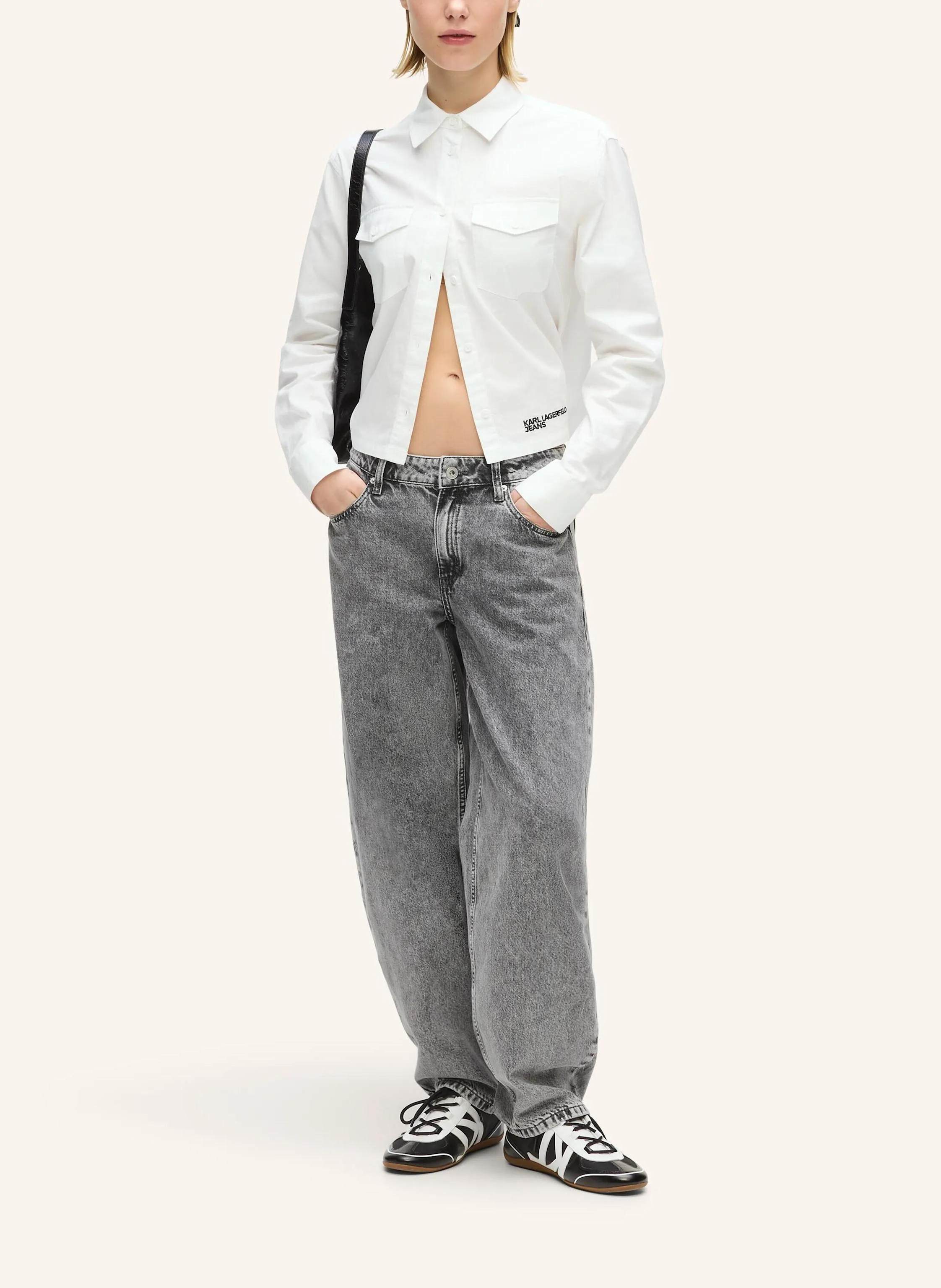 Thumbnail - Karl Lagerfeld Jeans Bluse weiss